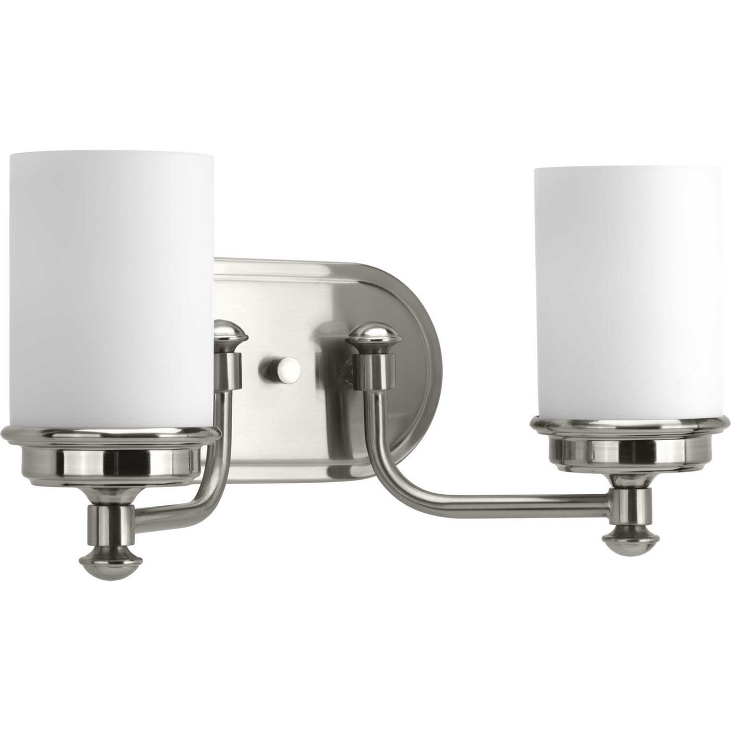 Glide Two Light Bath in Brushed Nickel