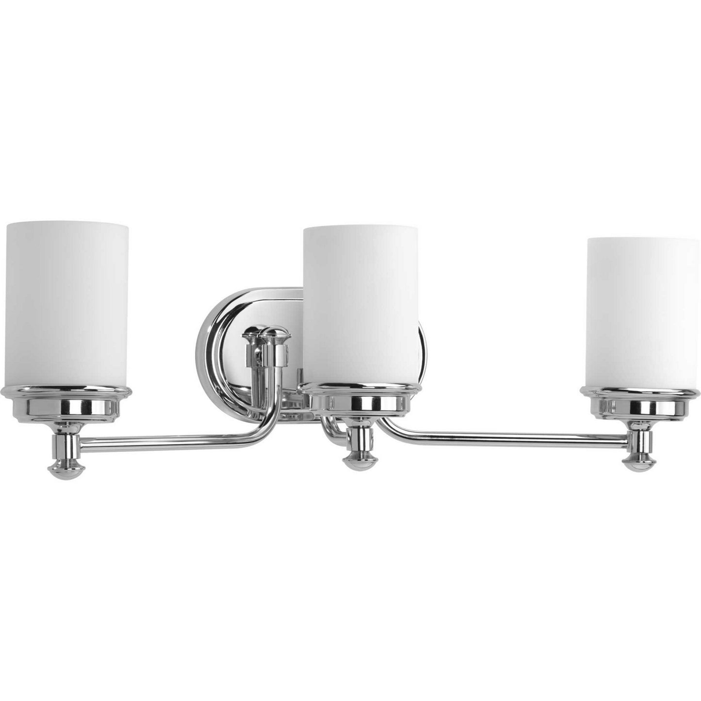 Glide Three Light Bath in Polished Chrome