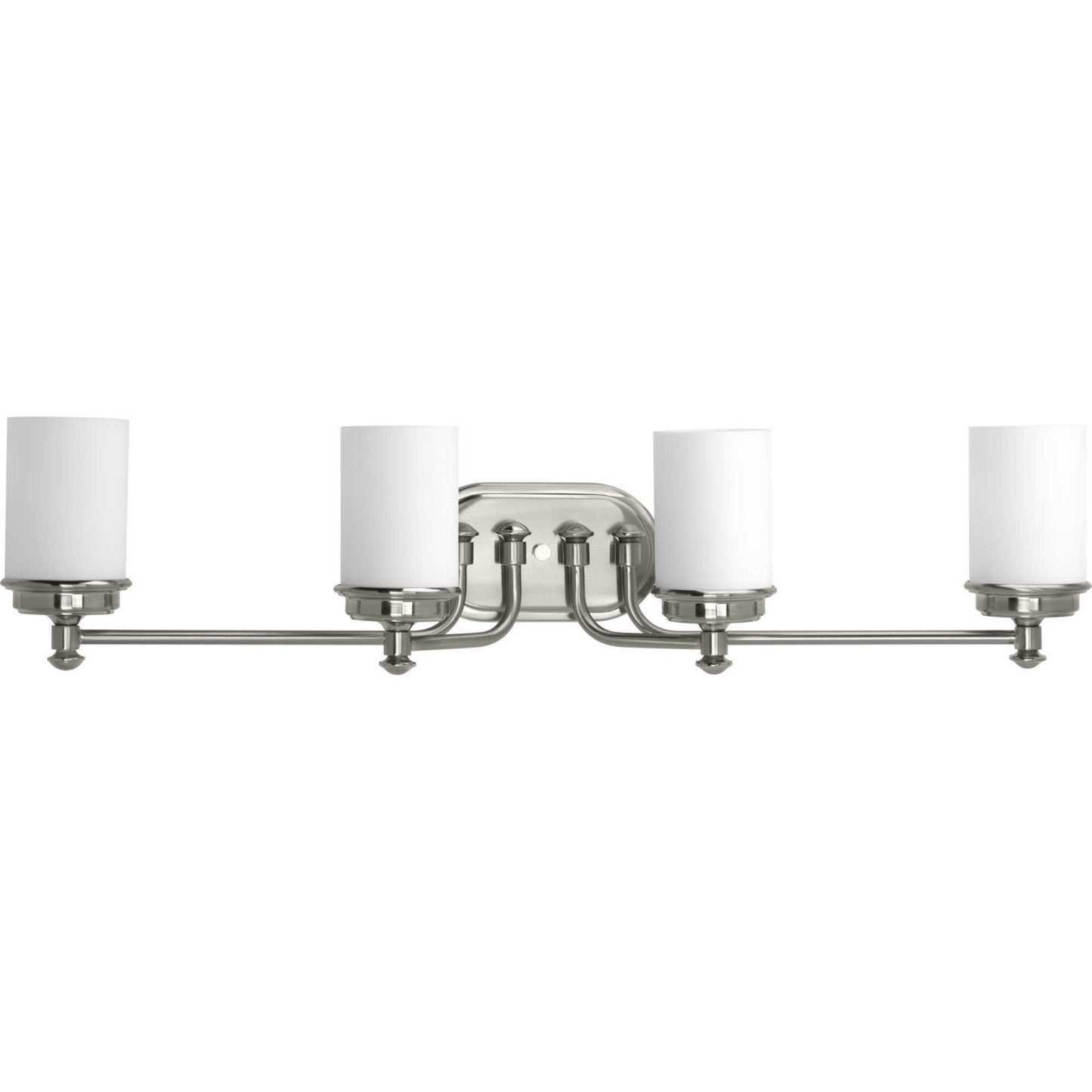 Glide Four Light Bath in Brushed Nickel