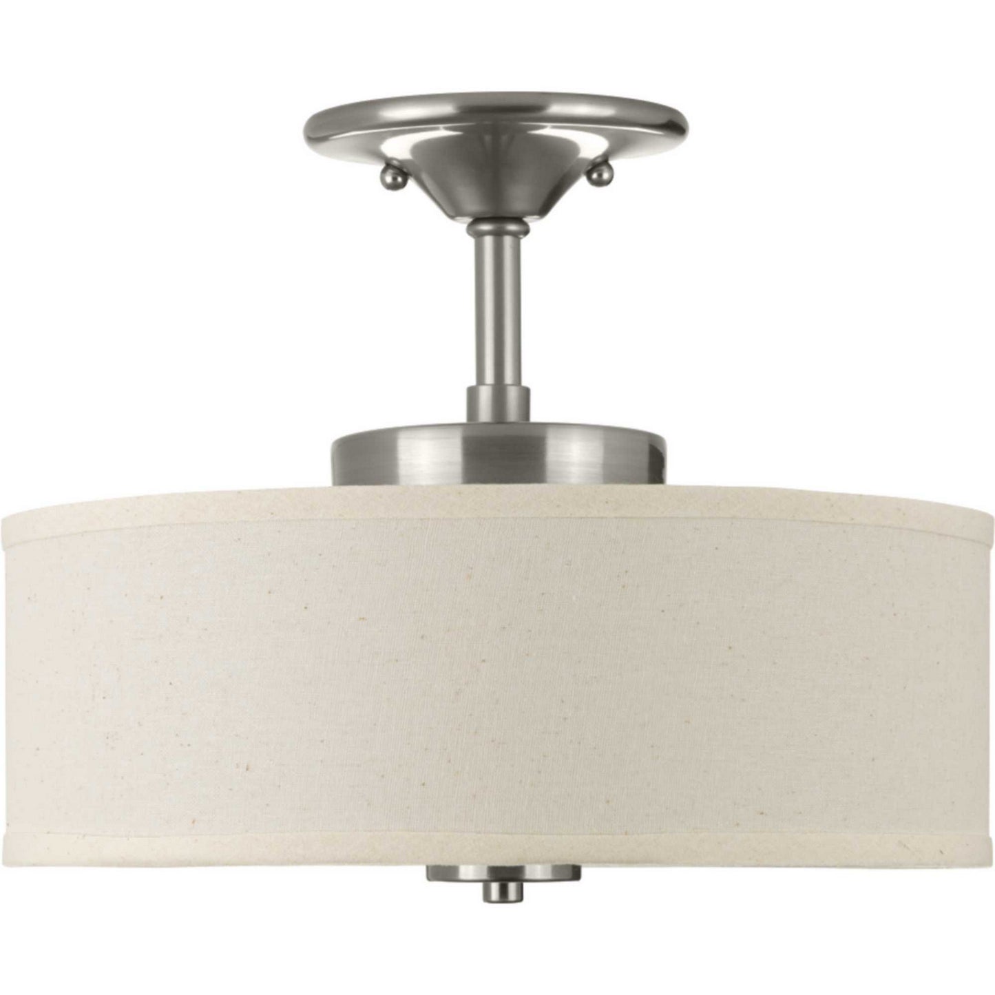 Progress Lighting - P3683-0930K9 - LED Semi-Flush Mount - Inspire LED - Brushed Nickel