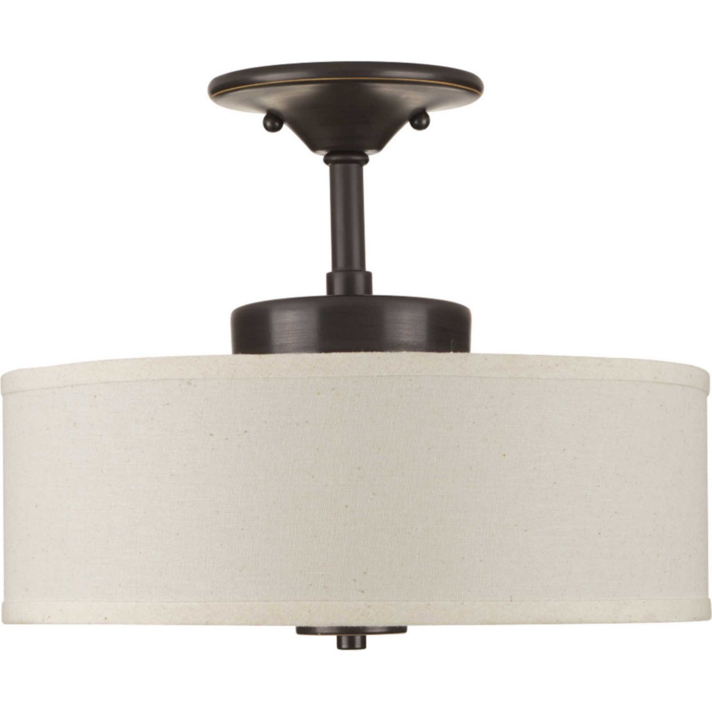 Progress Lighting - P3683-2030K9 - LED Semi-Flush Mount - Inspire LED - Antique Bronze
