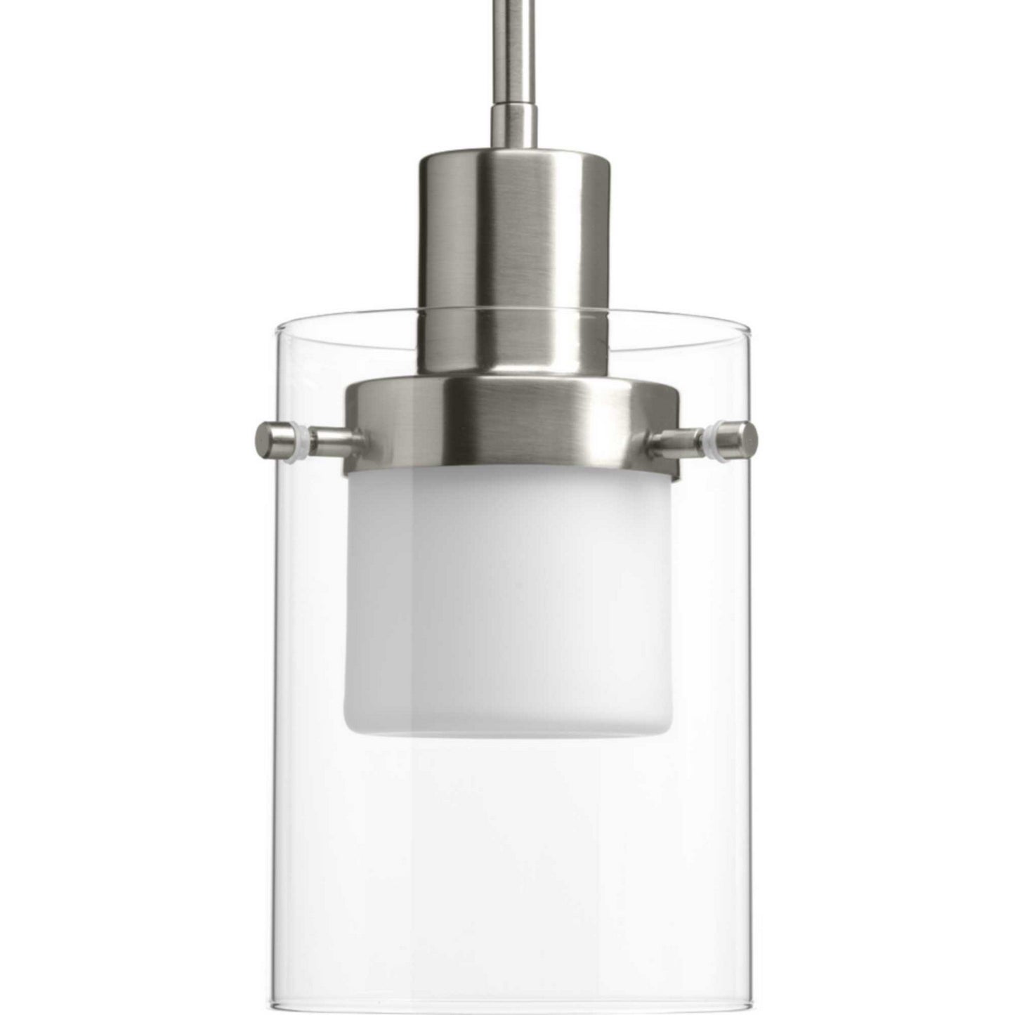 Progress Lighting - P500000-009-30 - LED Mini Pendant - Moderna LED - Brushed Nickel