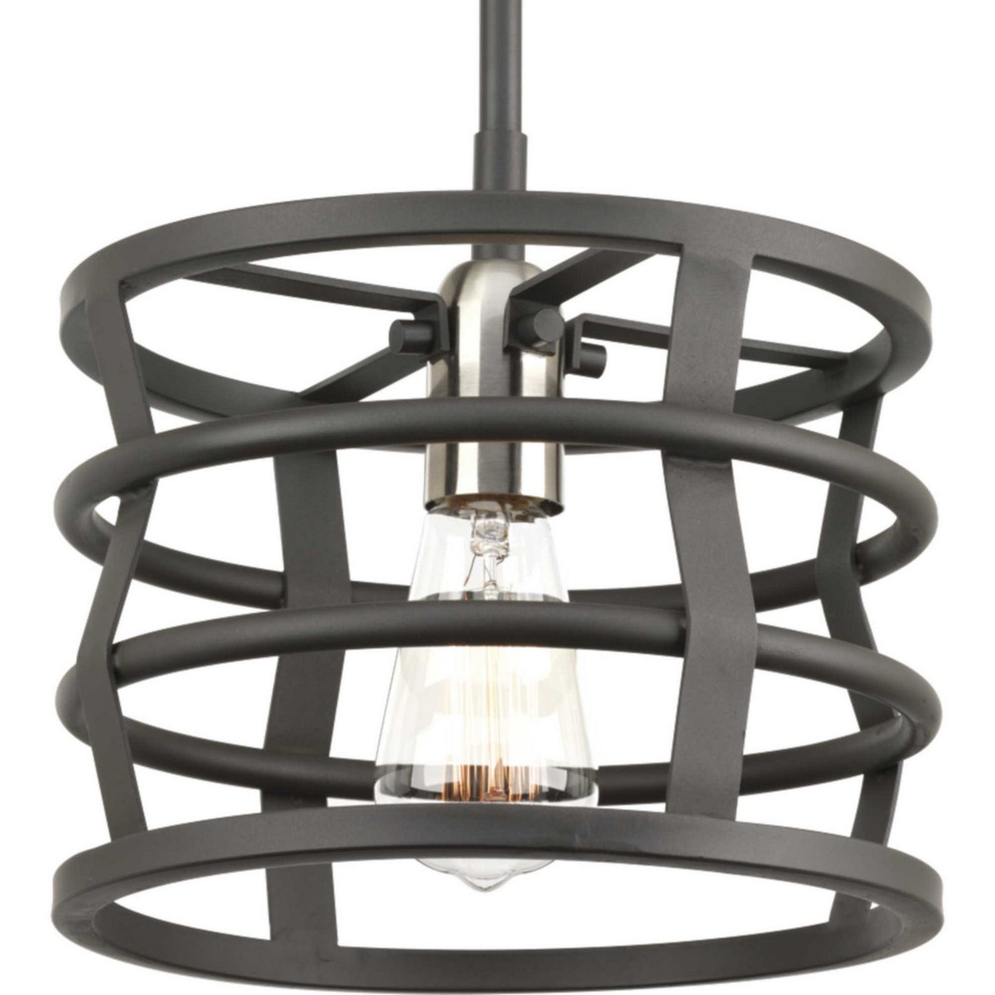 Remix One Light Mini Pendant in Graphite