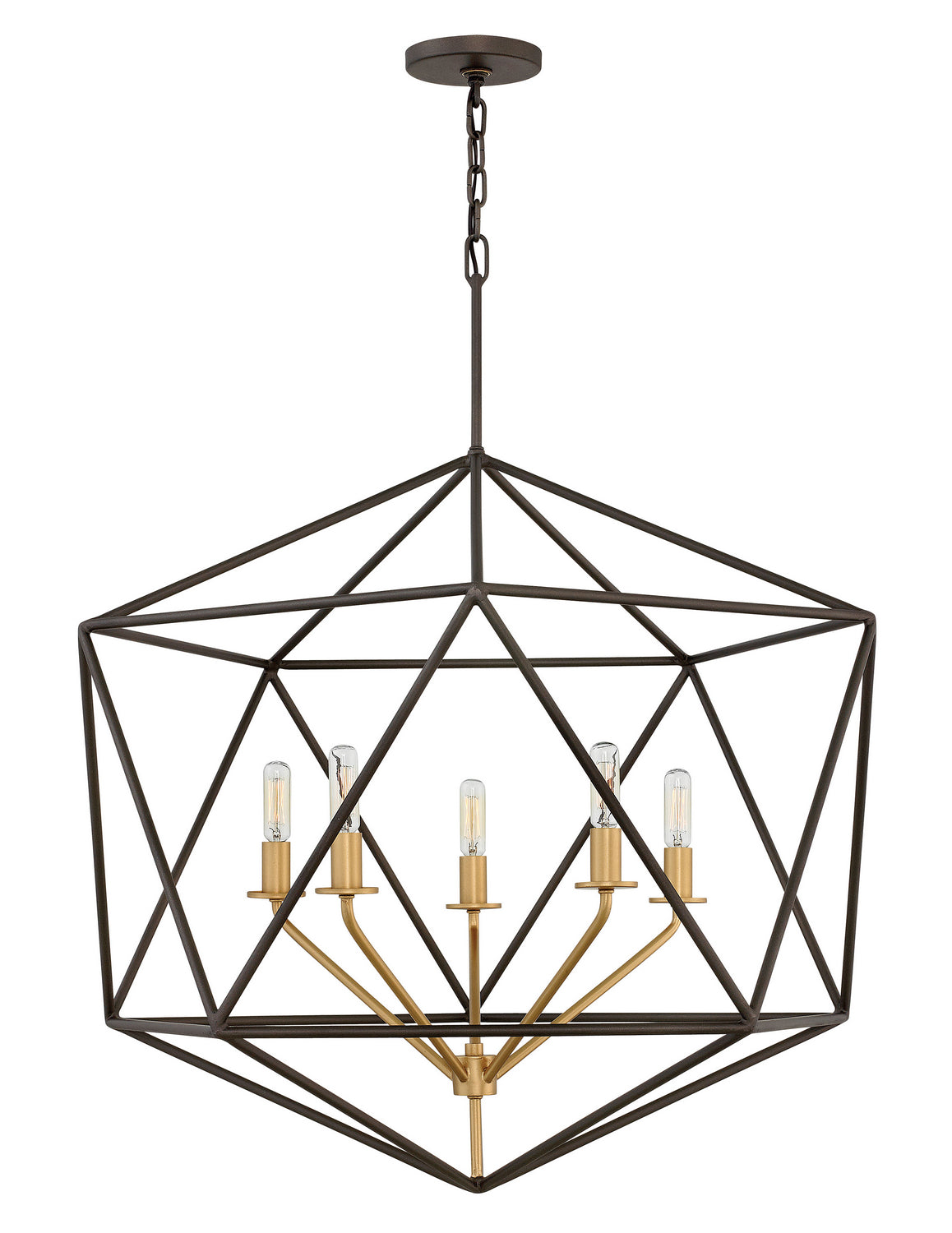 Astrid LED Chandelier in Metallic Matte Bronze