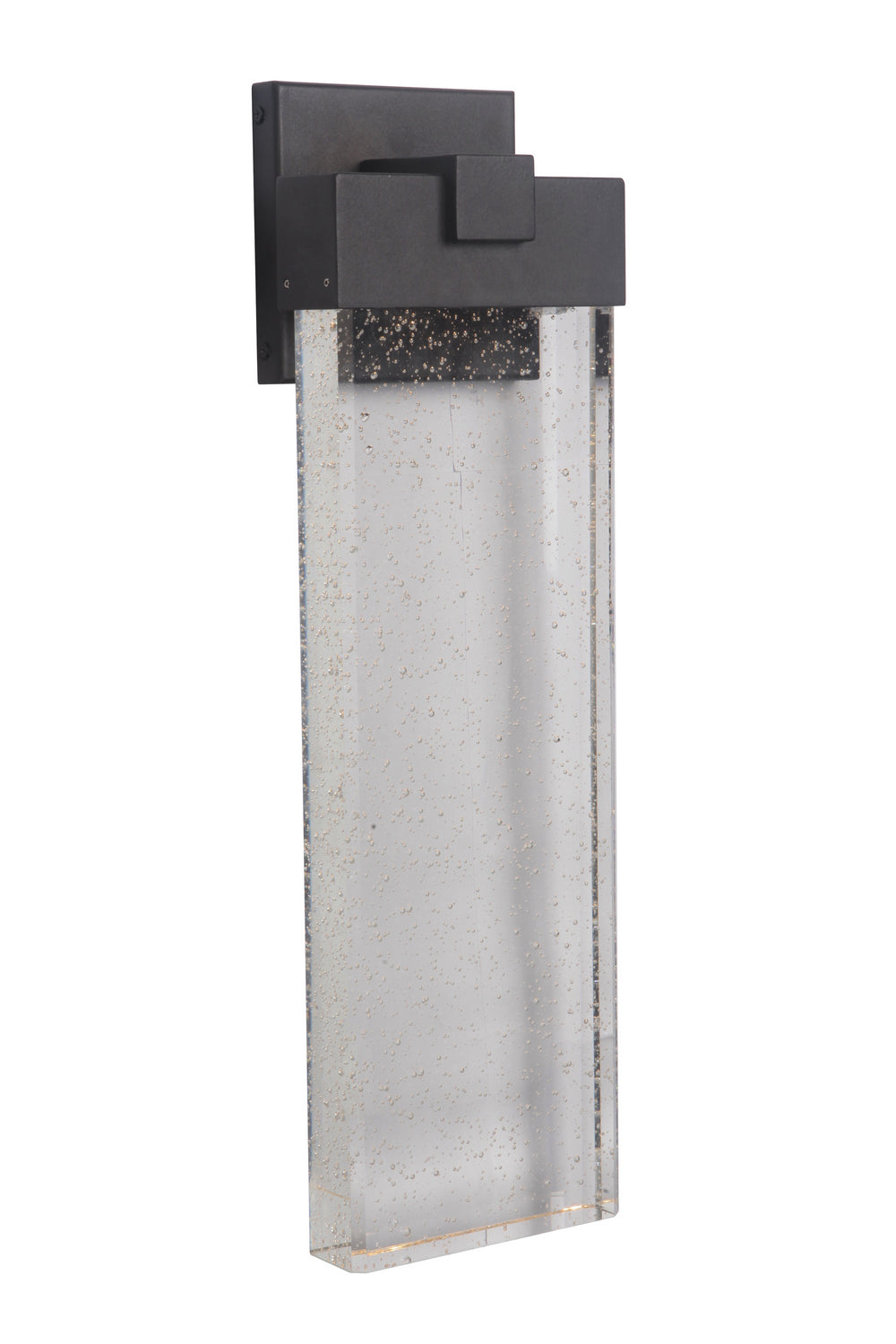 Aria LED Outdoor Wall Lantern in Textured Black