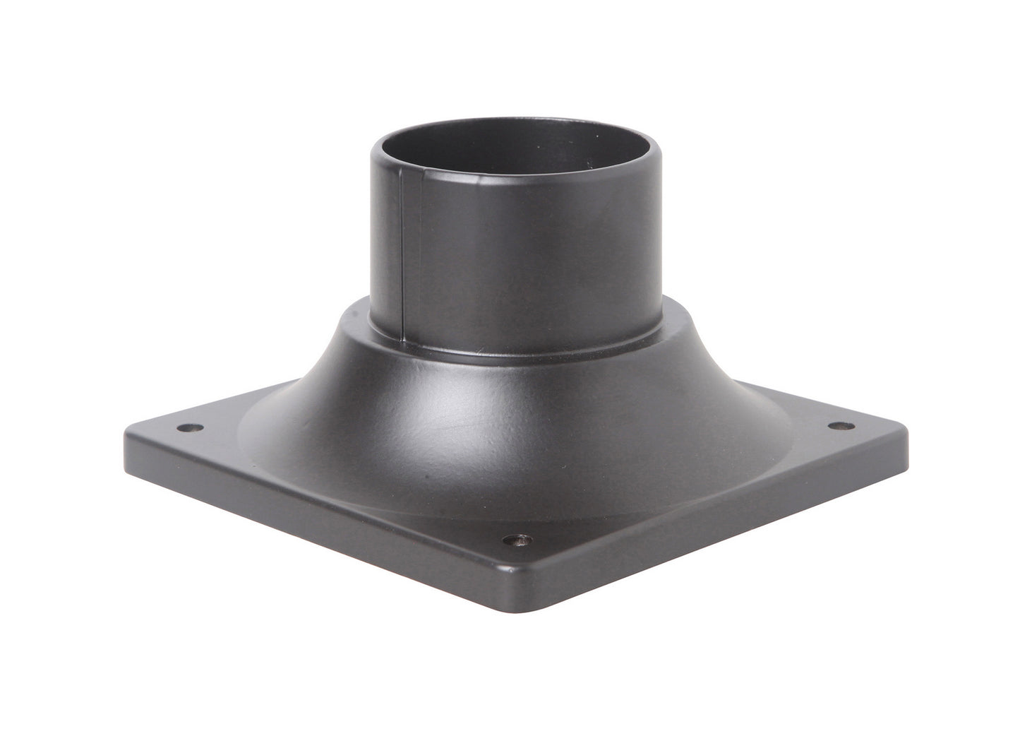 Post Adapter Cast Post Adapter Base in Oiled Bronze (Outdoor)
