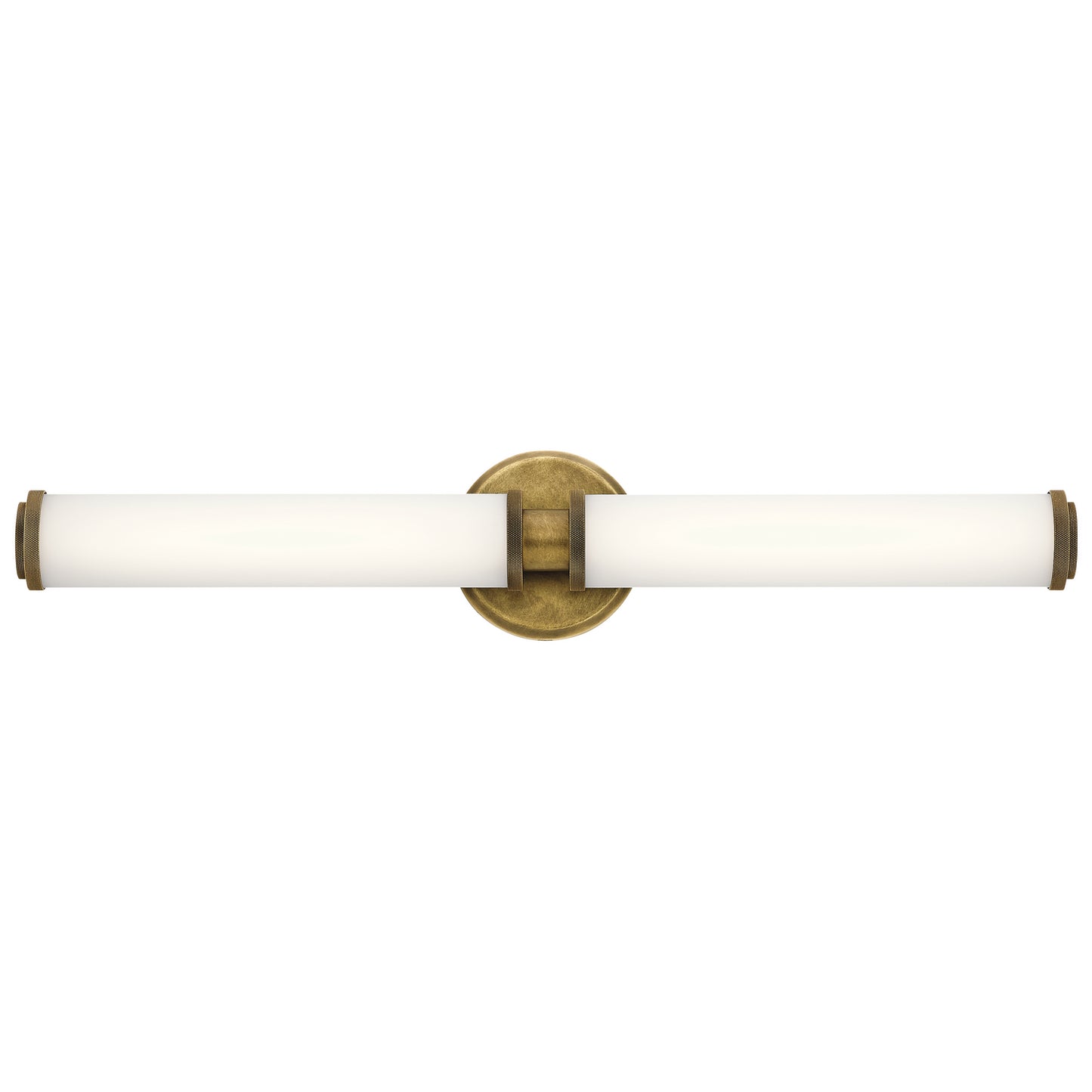 Indeco LED Linear Bath in Natural Brass
