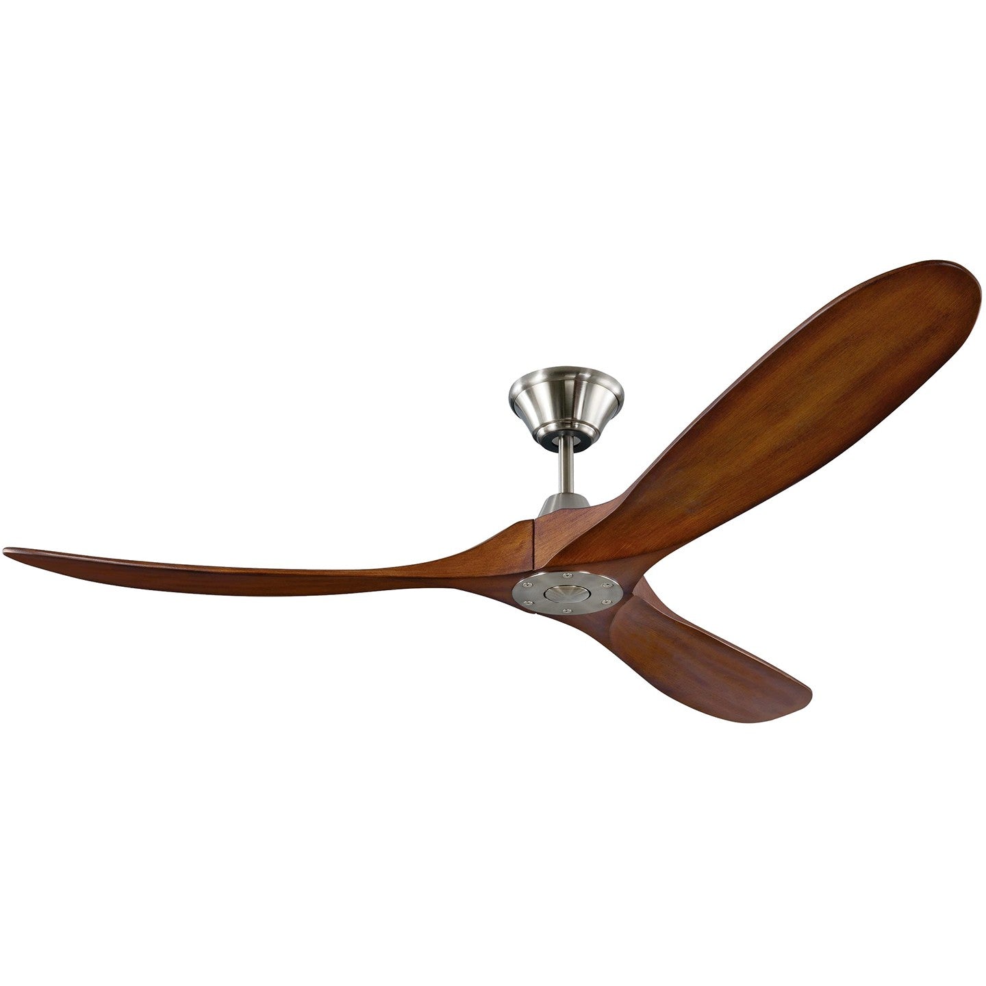 Maverick 60" Ceiling Fan in Brushed Steel