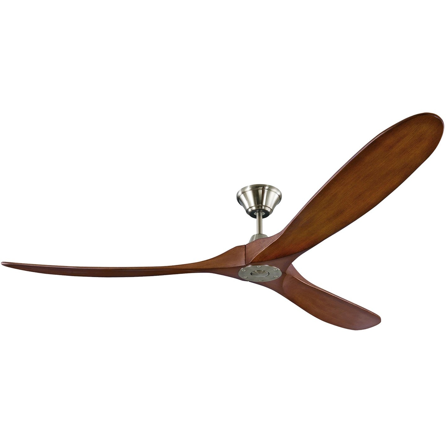 Maverick 70" Ceiling Fan in Brushed Steel