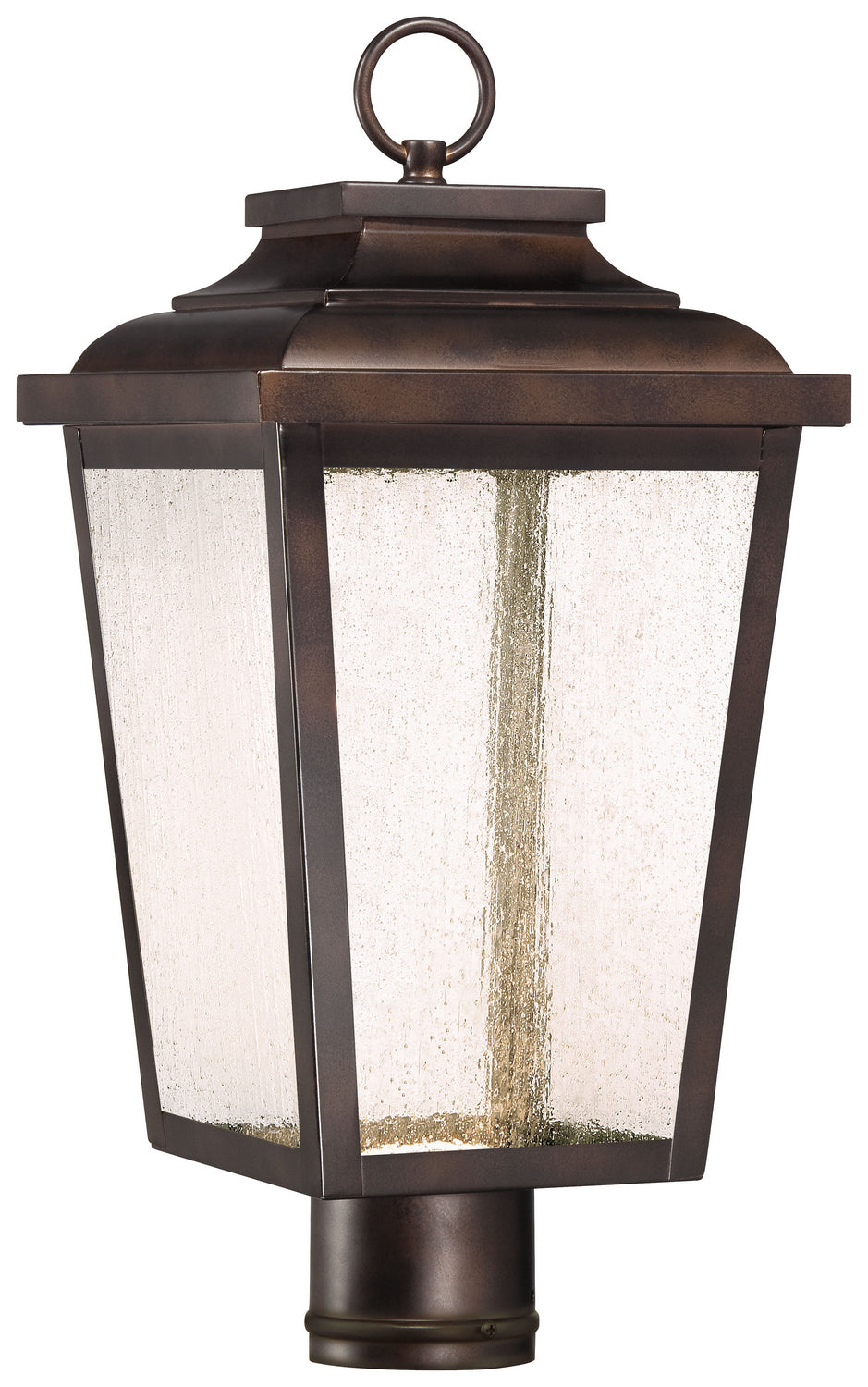 Irvington Manor LED Outdoor Post Mount in Chelesa Bronze