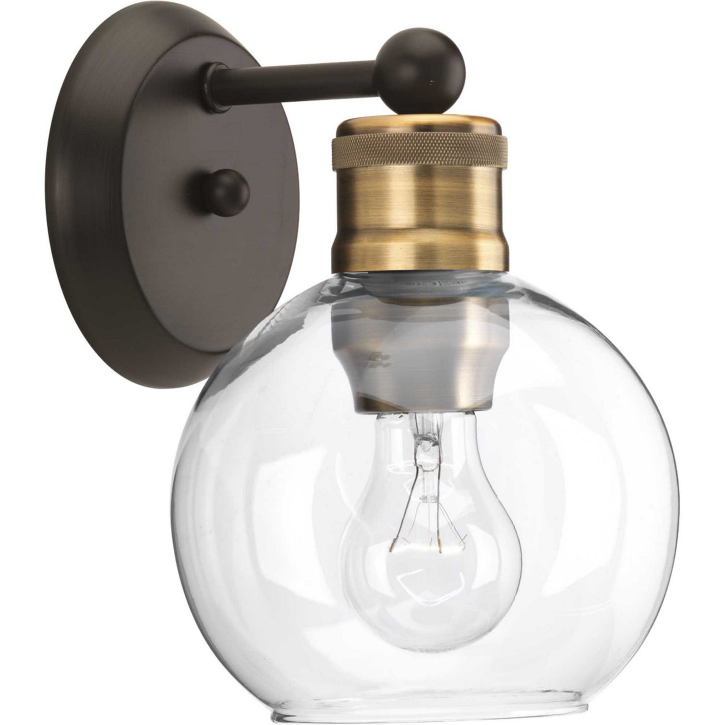 Hansford One Light Bath in Antique Bronze