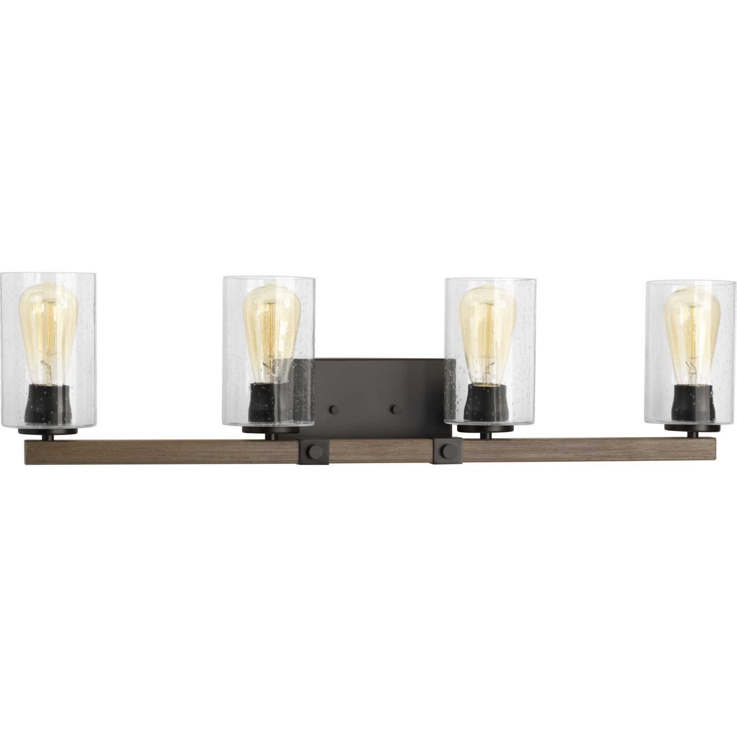 Barnes Mill Four Light Bath in Antique Bronze