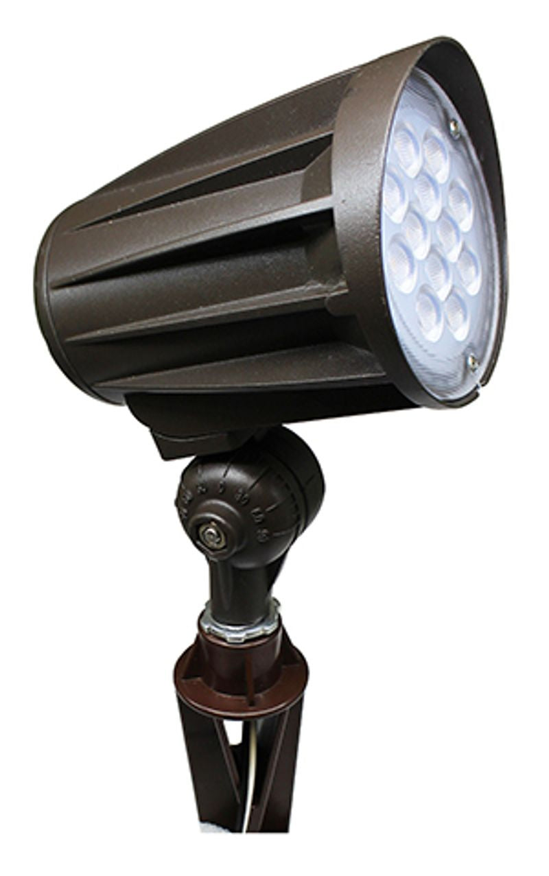 LED Bullet Landscape Flood Light in Bronze