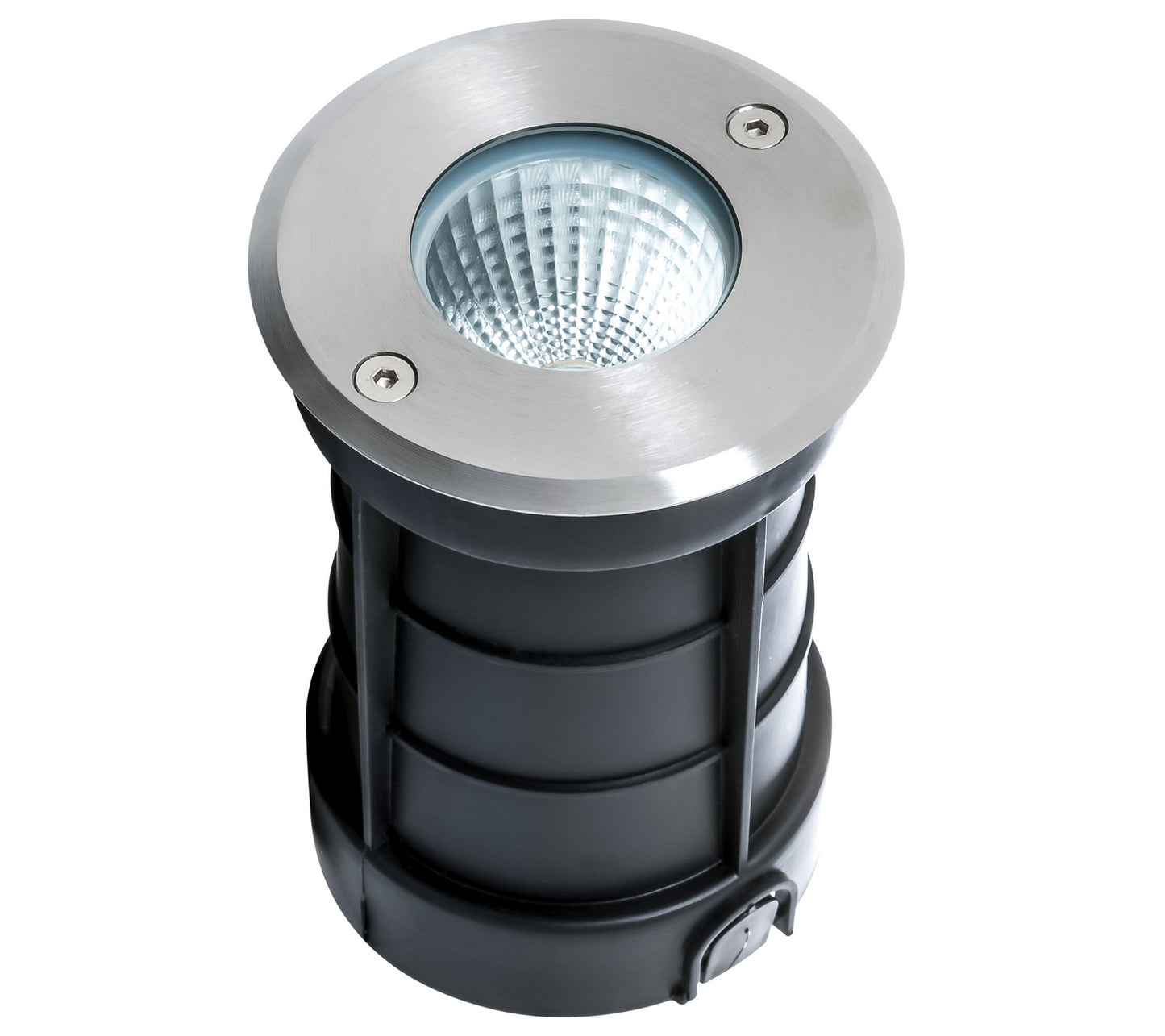In-Ground Light in Brushed Nickel