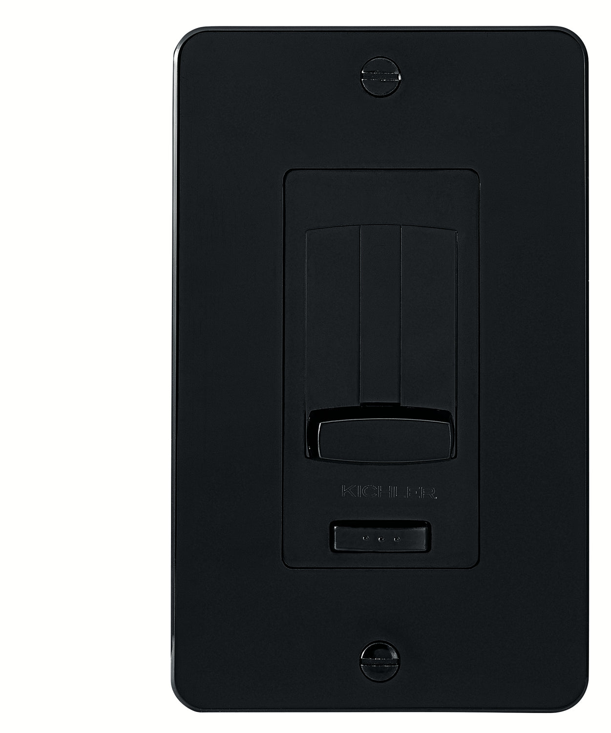 Under Cabinet Accessories LED Driver + Dimmer Trim in Black Material (Not Painted)
