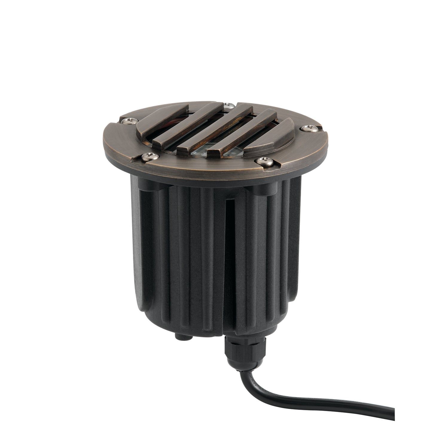 One Light Inground in Centennial Brass