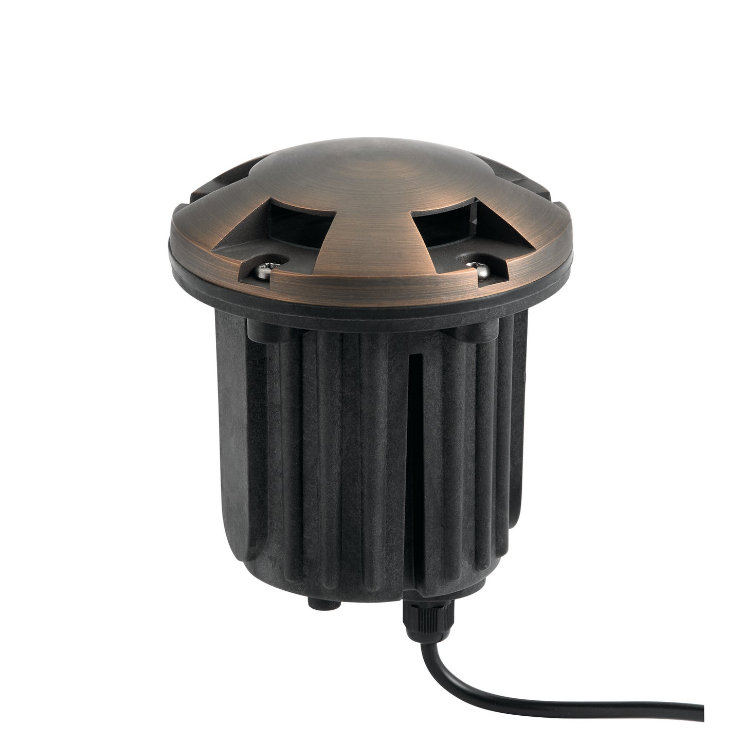 One Light Inground in Centennial Brass
