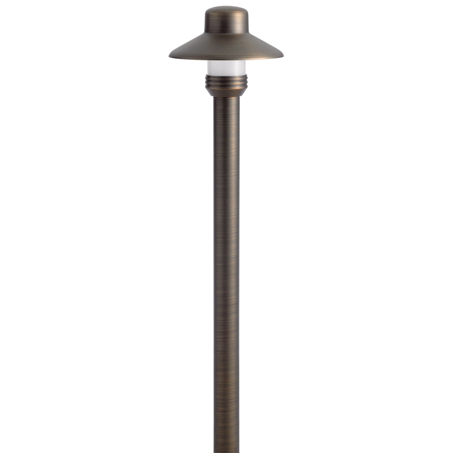 One Light Hat in Centennial Brass