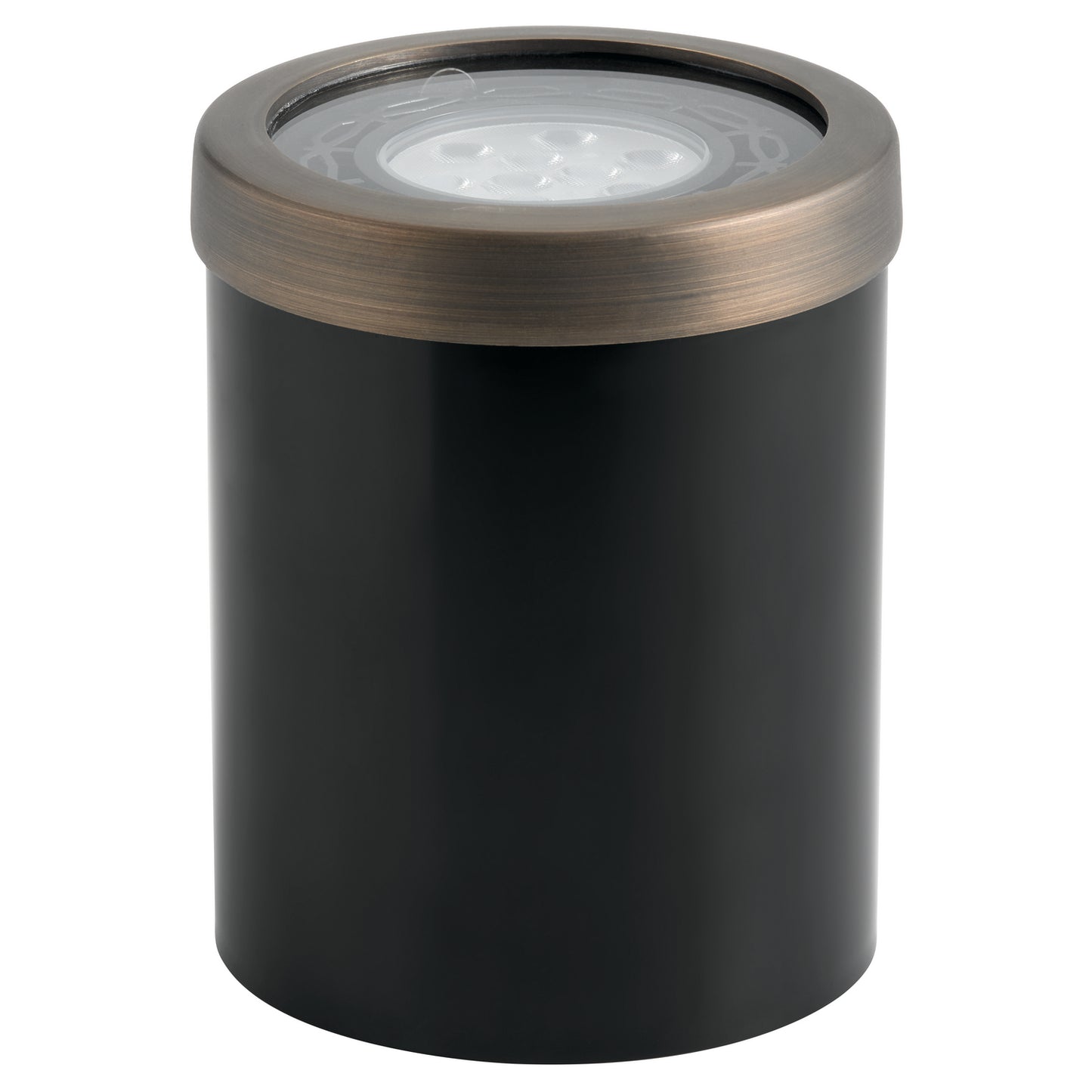 One Light Well Trim in Centennial Brass