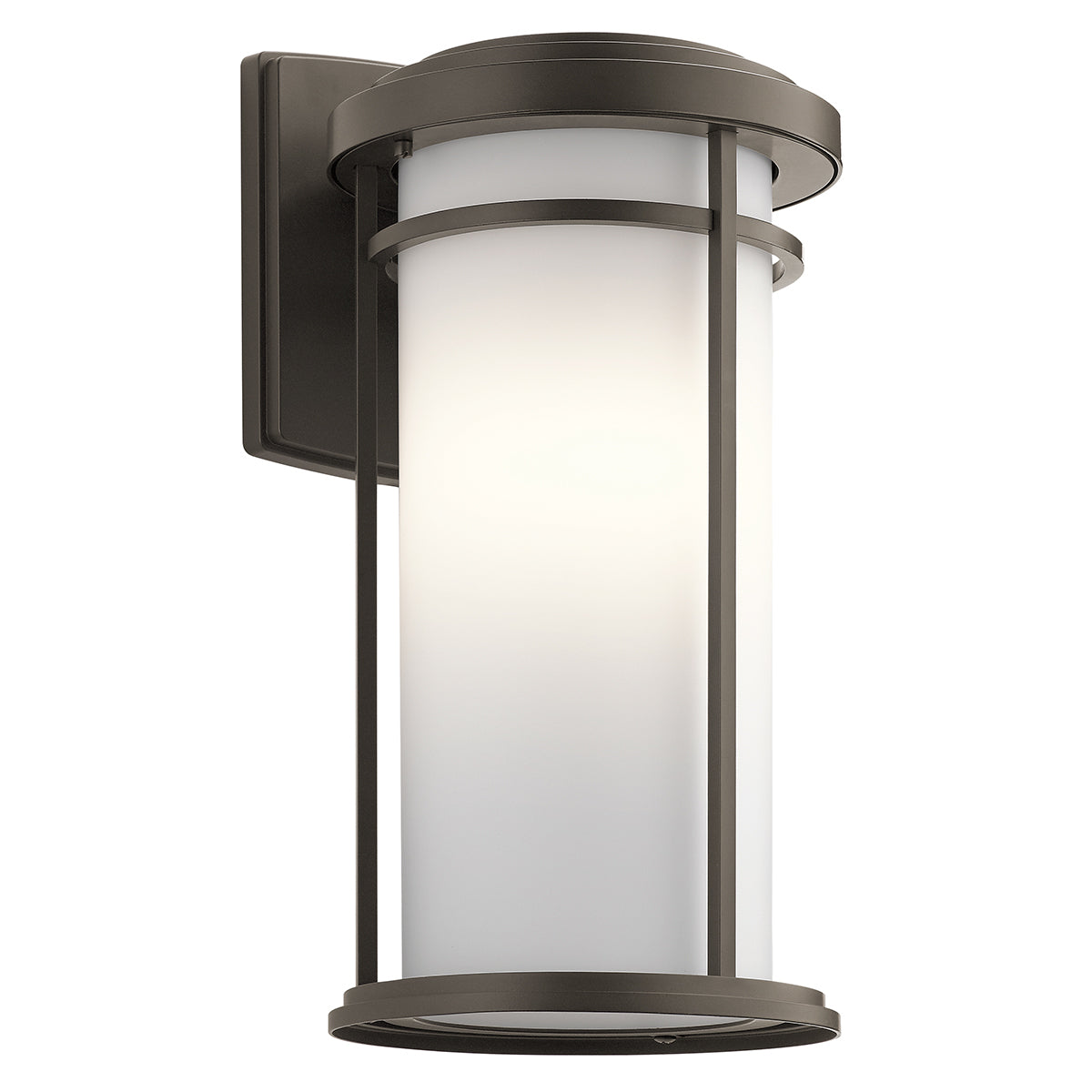 Toman One Light Outdoor Wall Mount in Olde Bronze
