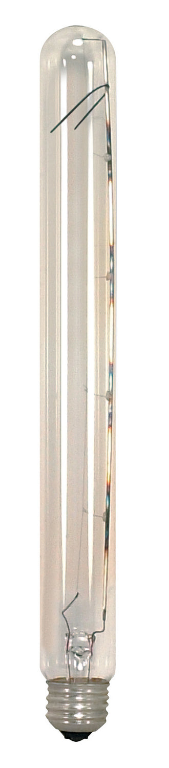 Satco 60W T8 Incandescent – E26 base, 425 lumens, 2700K Warm White (S2978)