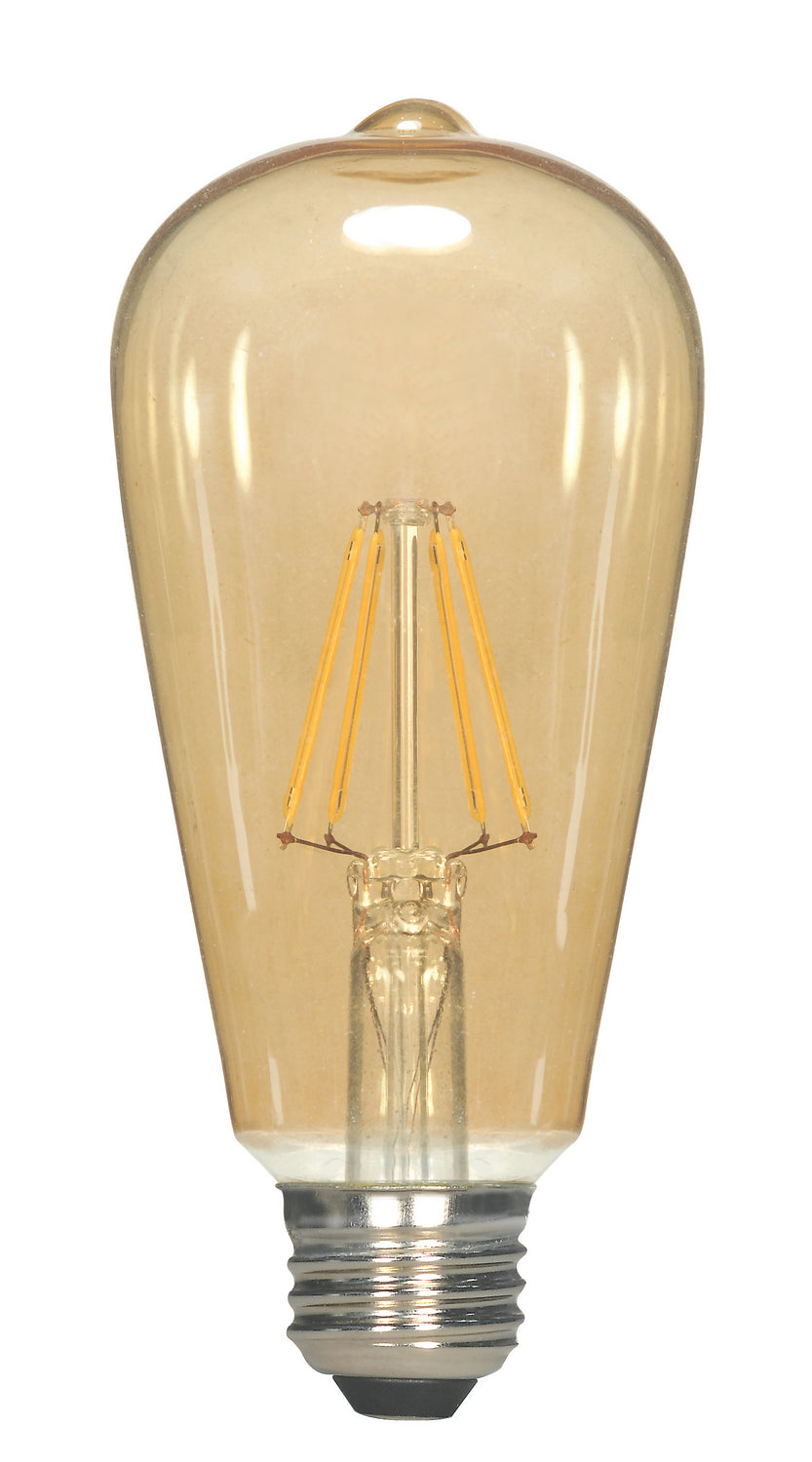 Satco 2.5W ST19 LED – E26 base, 200 lumens, 2000K (S9577)