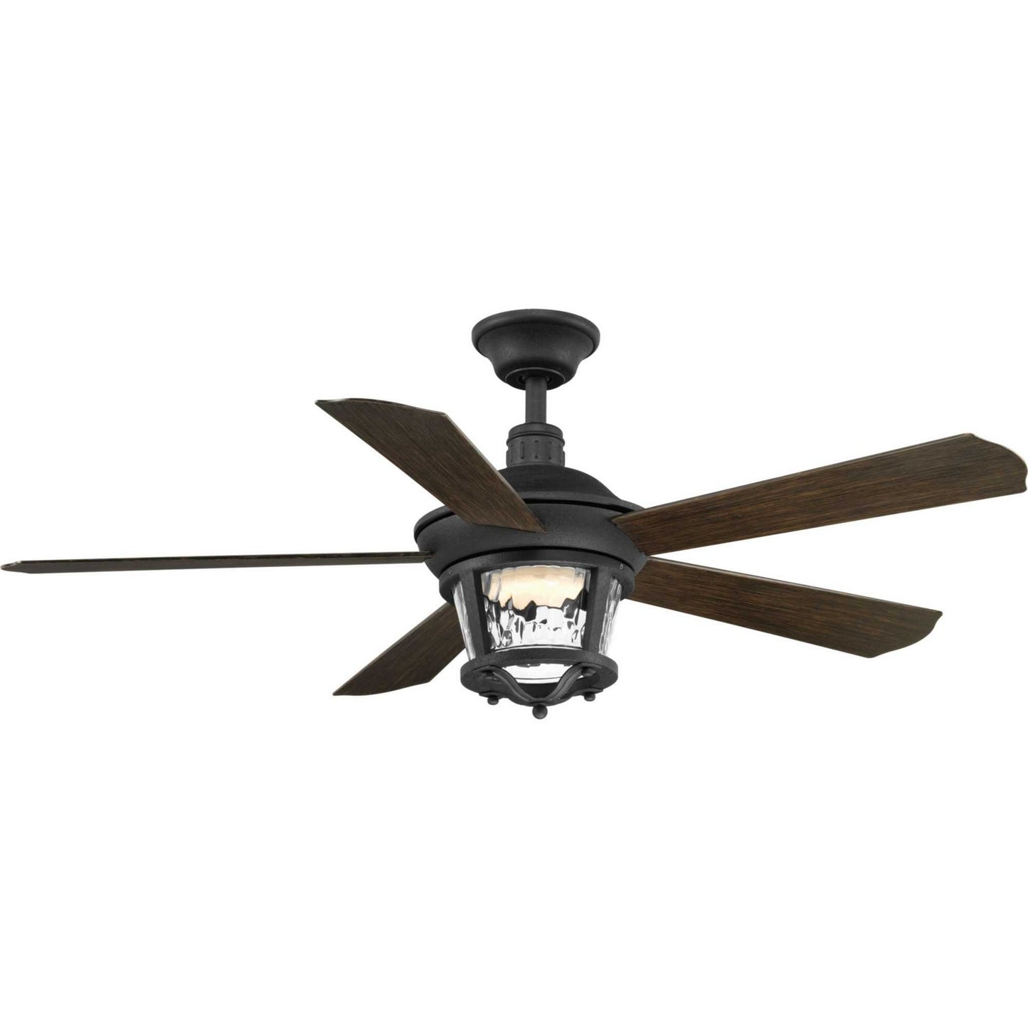 Smyrna 52"Ceiling Fan in Forged Black