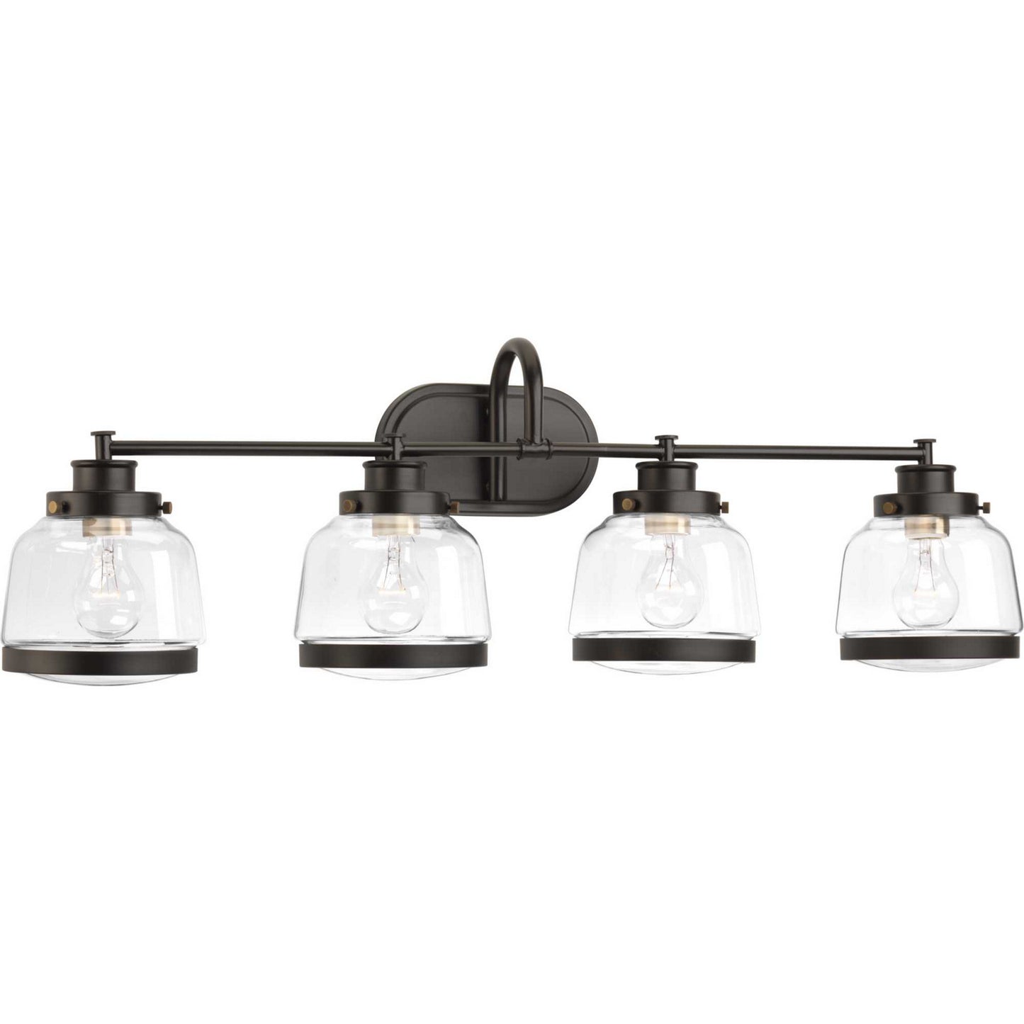 Judson Four Light Bath in Antique Bronze