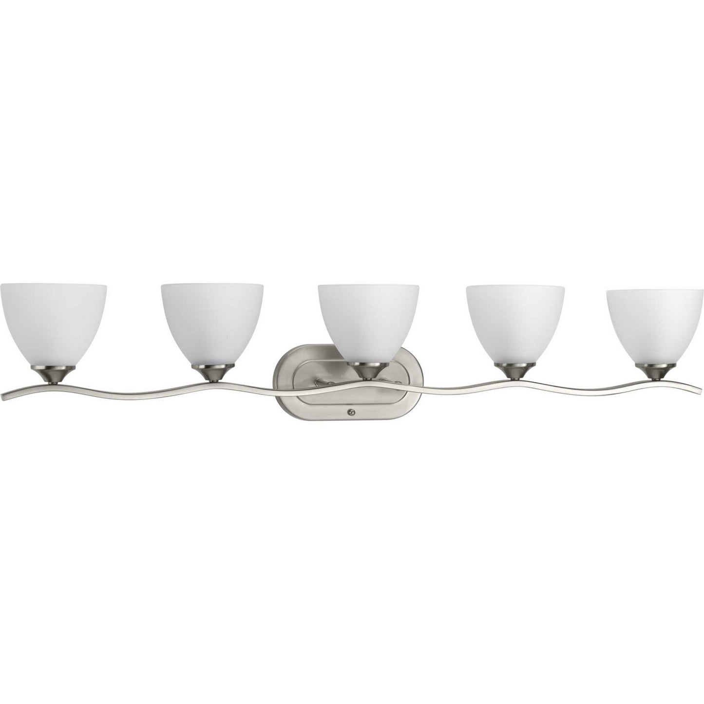 Laird Five Light Bath Bracket in Brushed Nickel