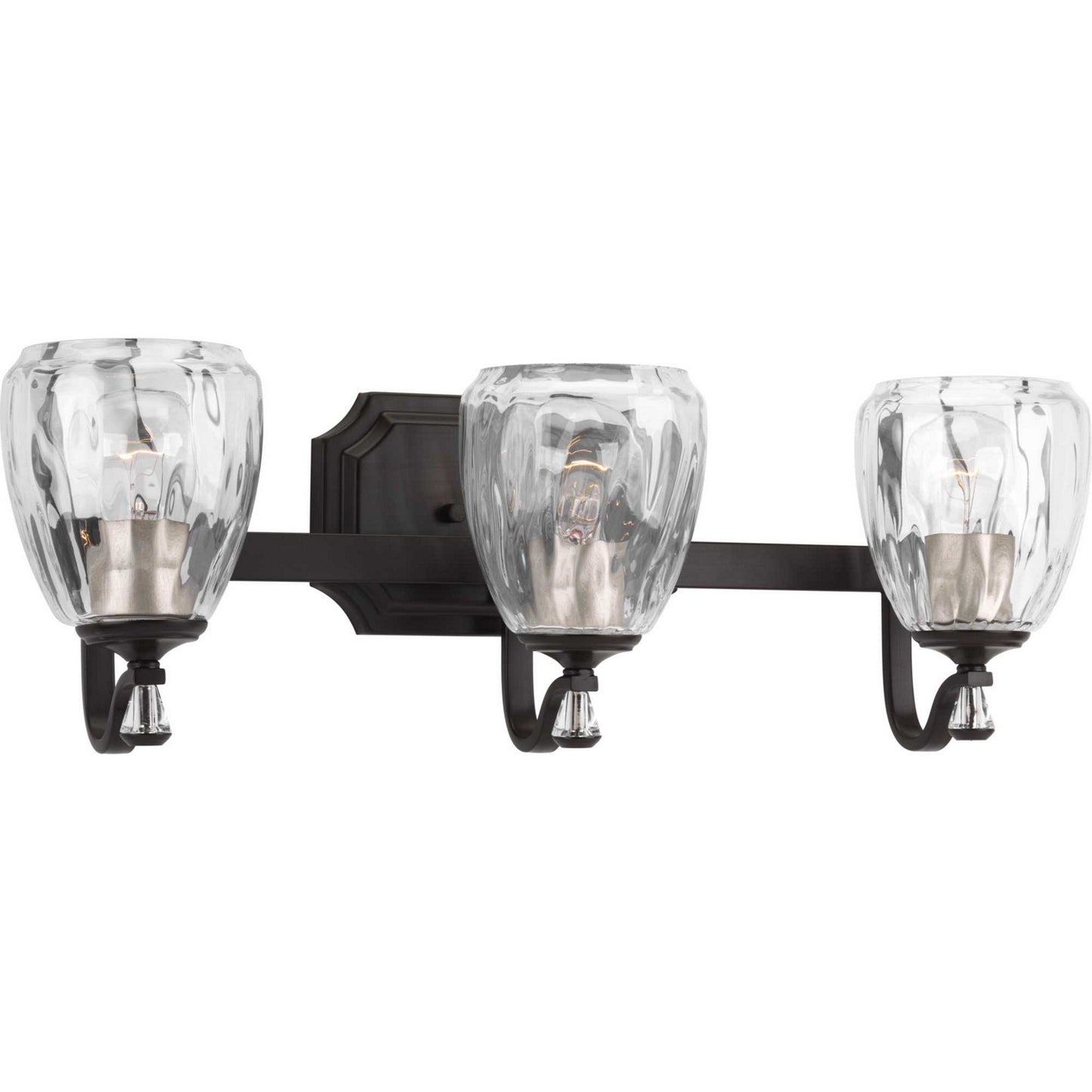 Anjoux Three Light Bath in Antique Bronze