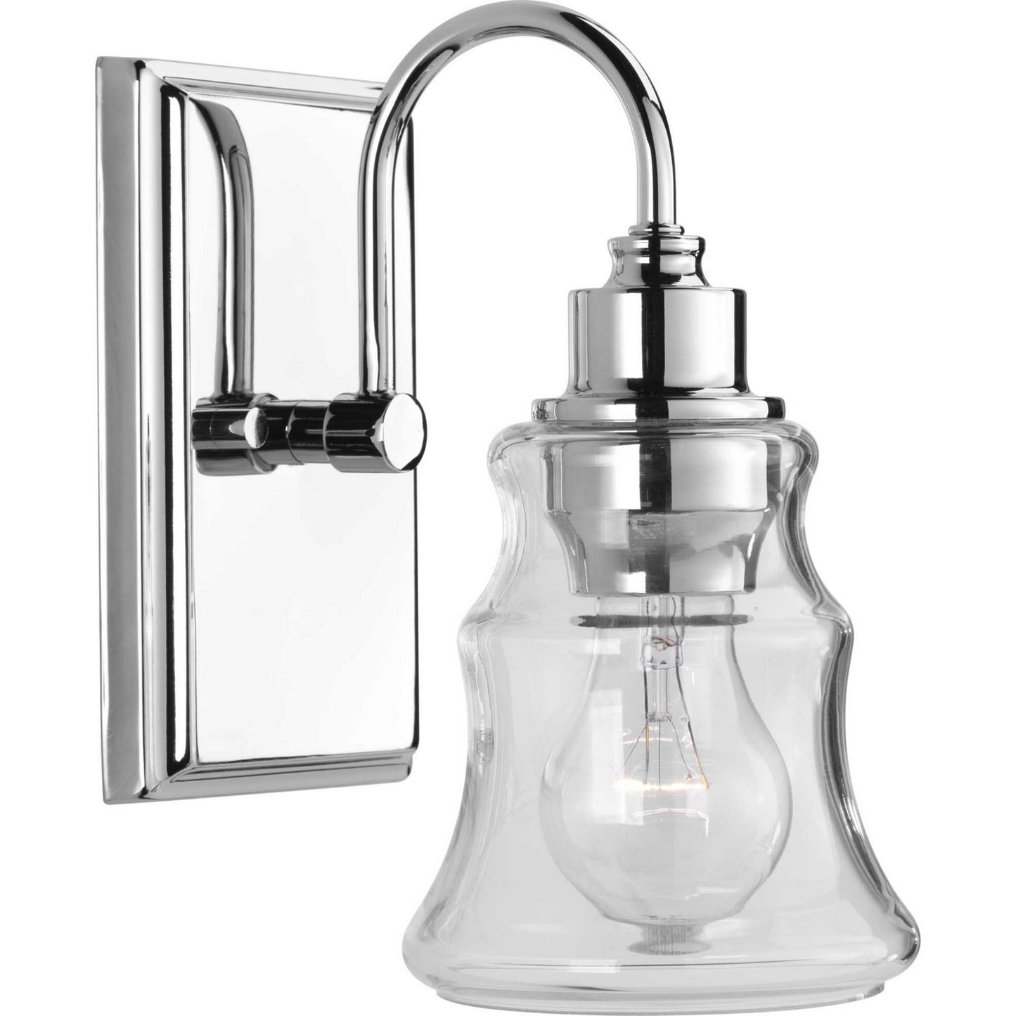 Litchfield One Light Bath in Polished Chrome