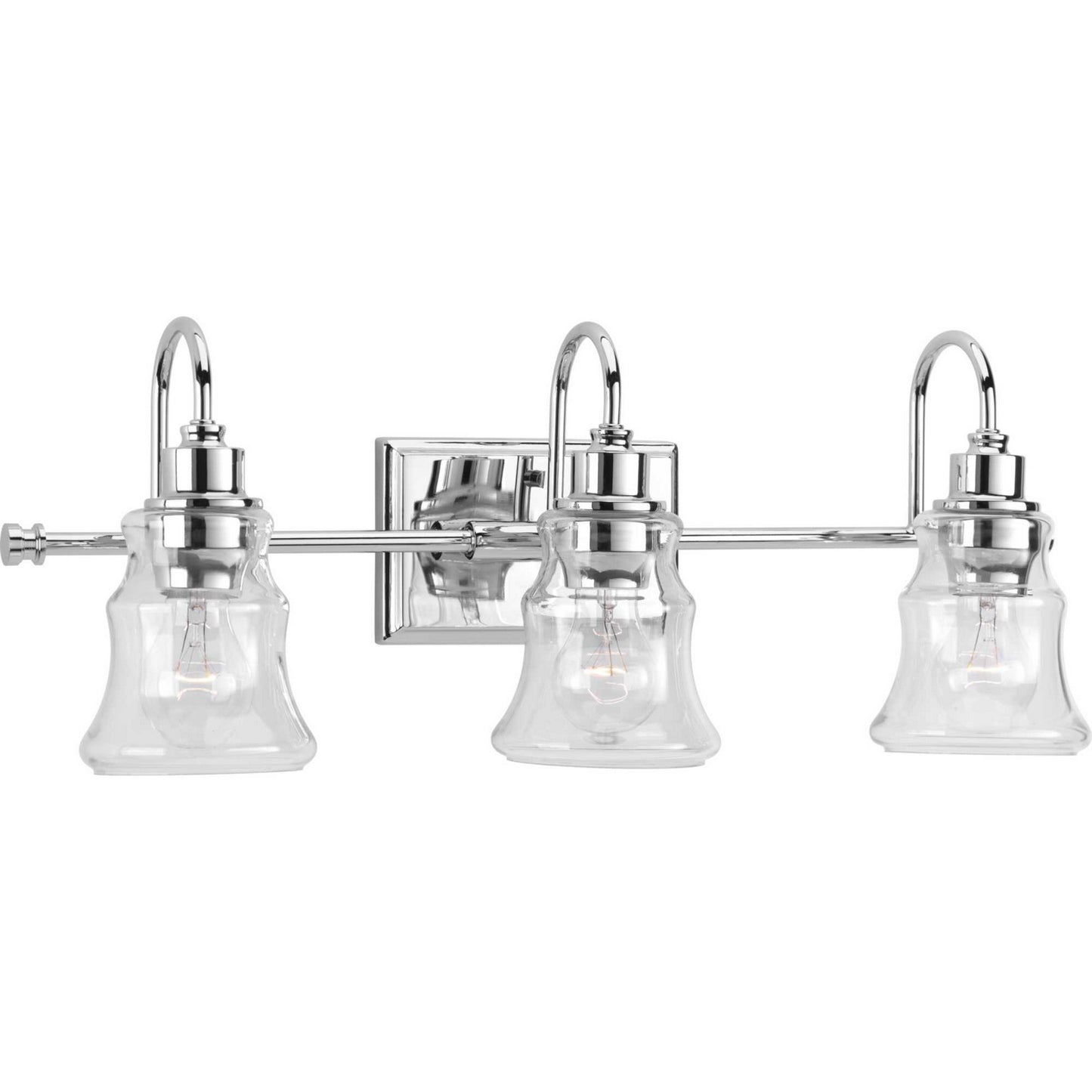 Litchfield Three Light Bath in Polished Chrome