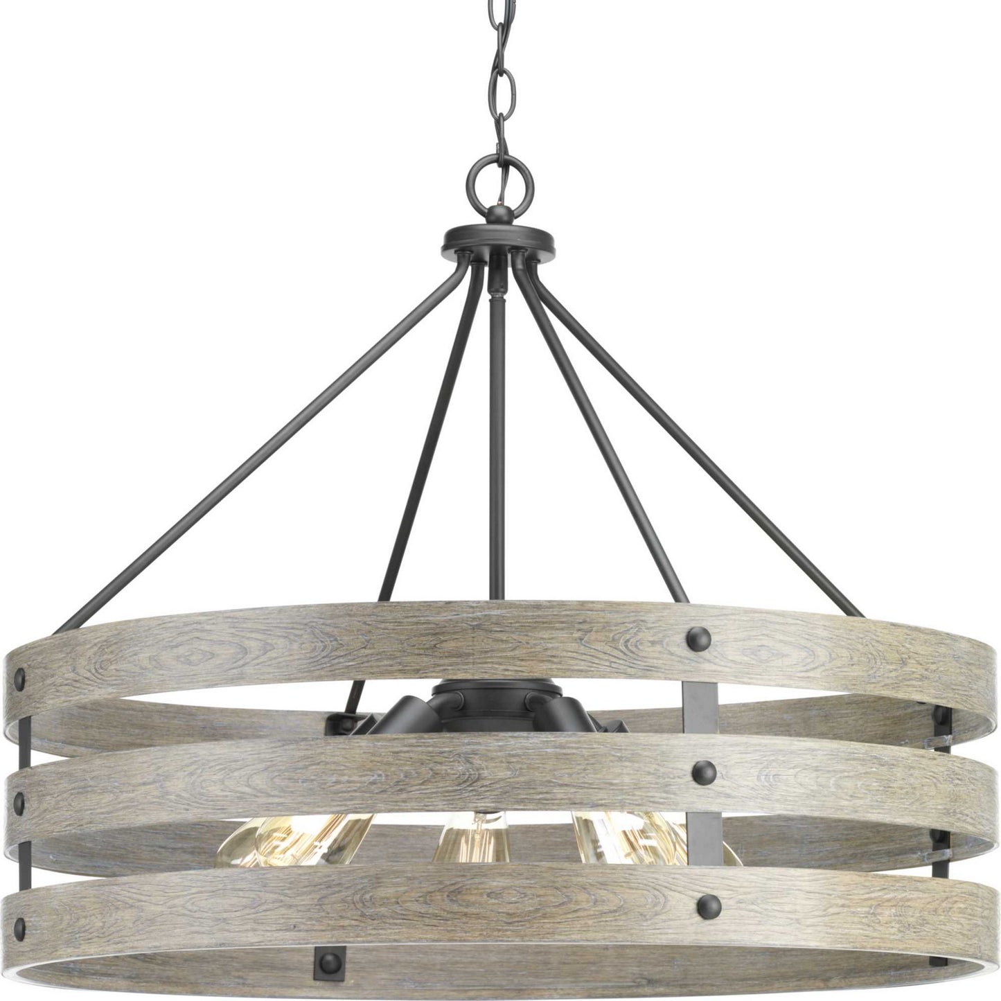 Gulliver Five Light Pendant in Graphite
