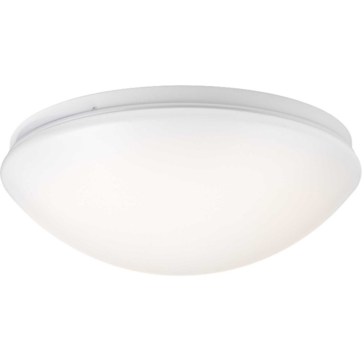 LED Drums and Clouds LED Flush Mount in White