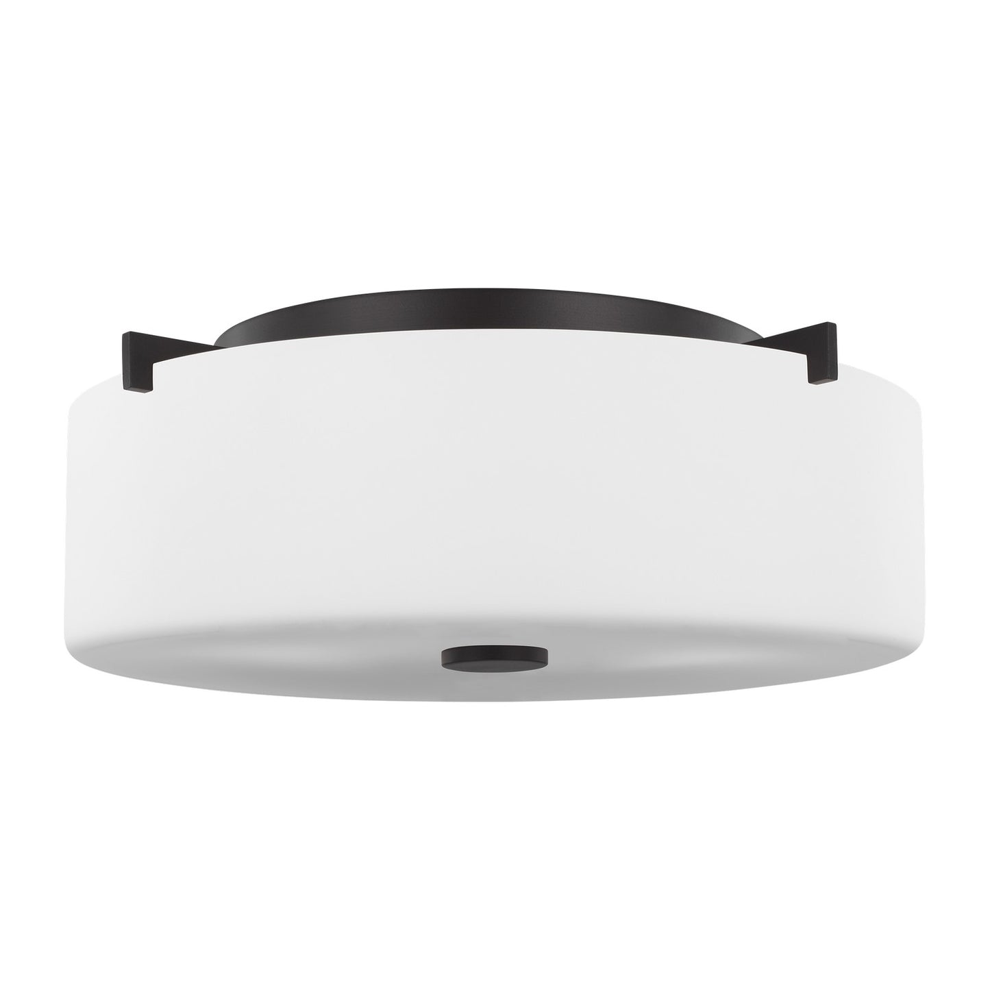 Sunset Drive Two Light Flush Mount in Oil Rubbed Bronze