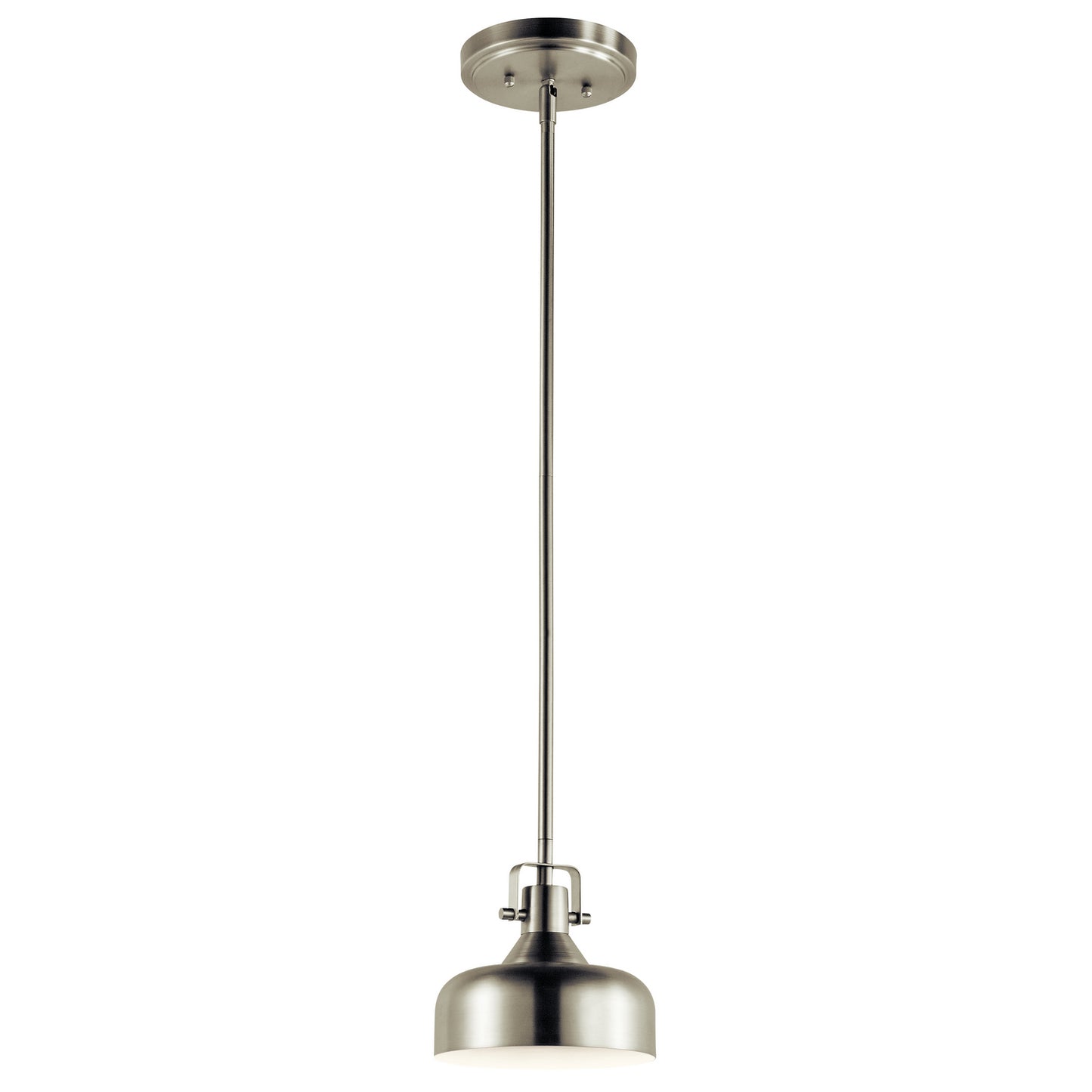 LED Mini Pendant in Brushed Nickel