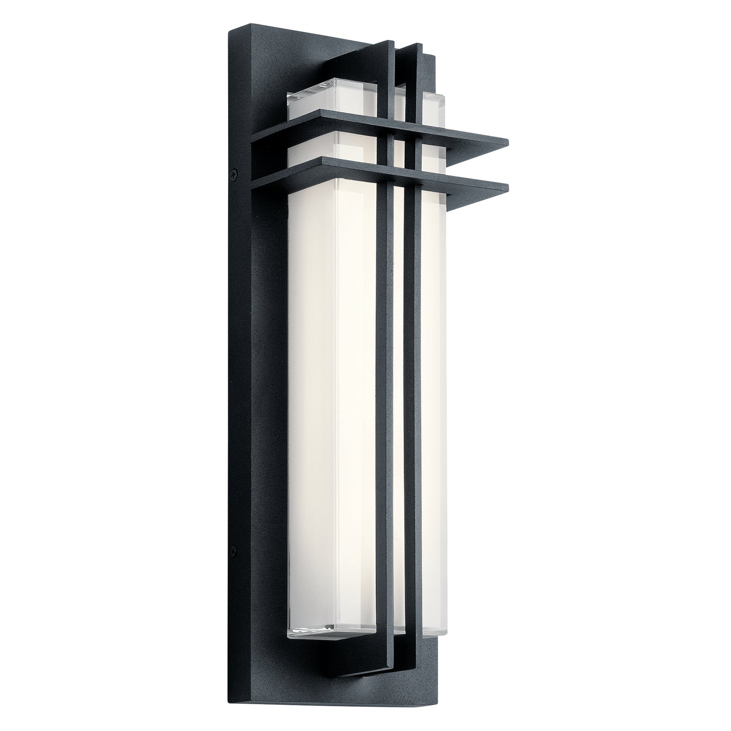 Manhattan LED Outdoor Wall Mount in Textured Black