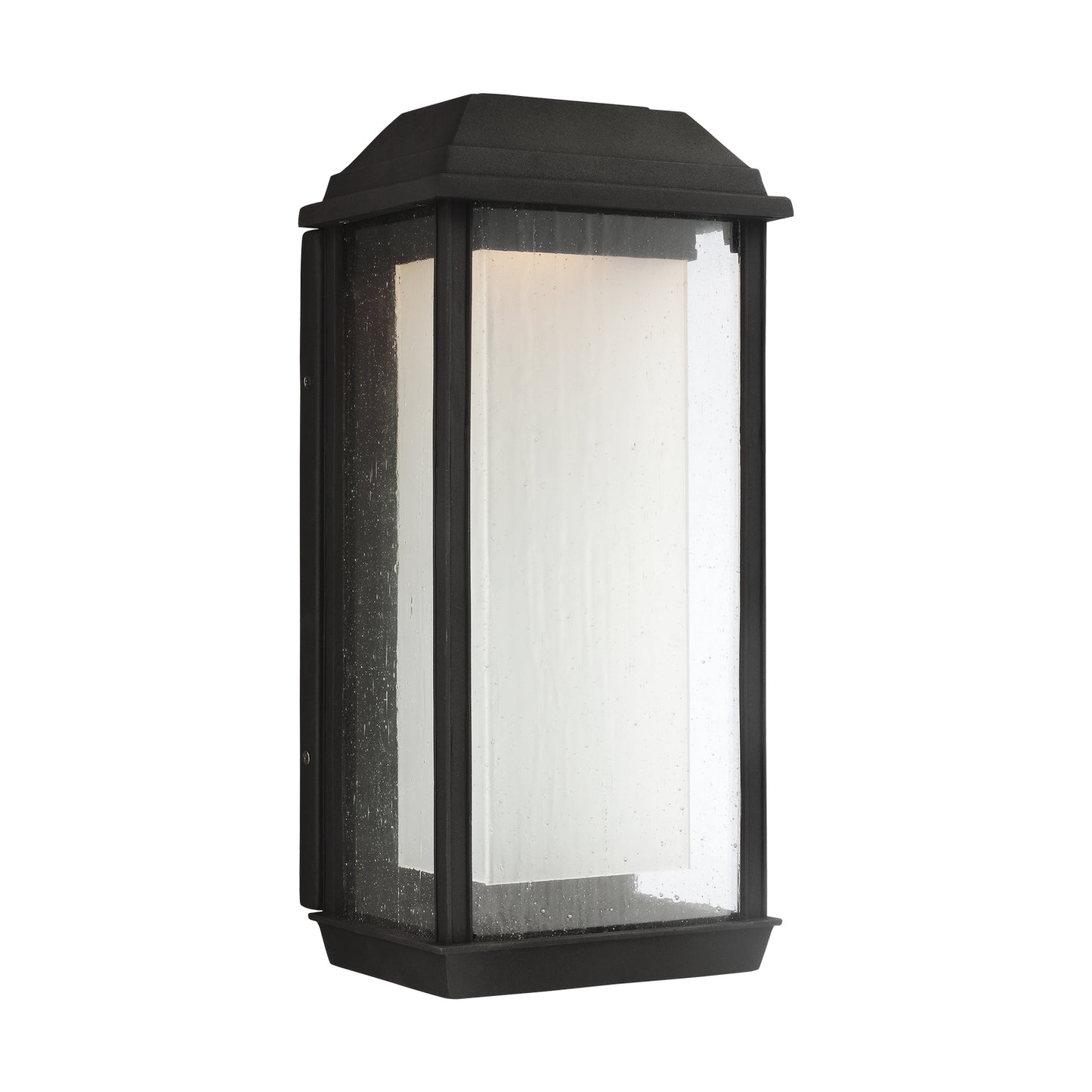 McHenry LED Outdoor Wall Sconce in Textured Black