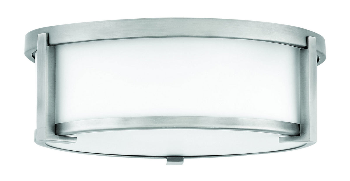 Lowell LED Flush Mount in Antique Nickel