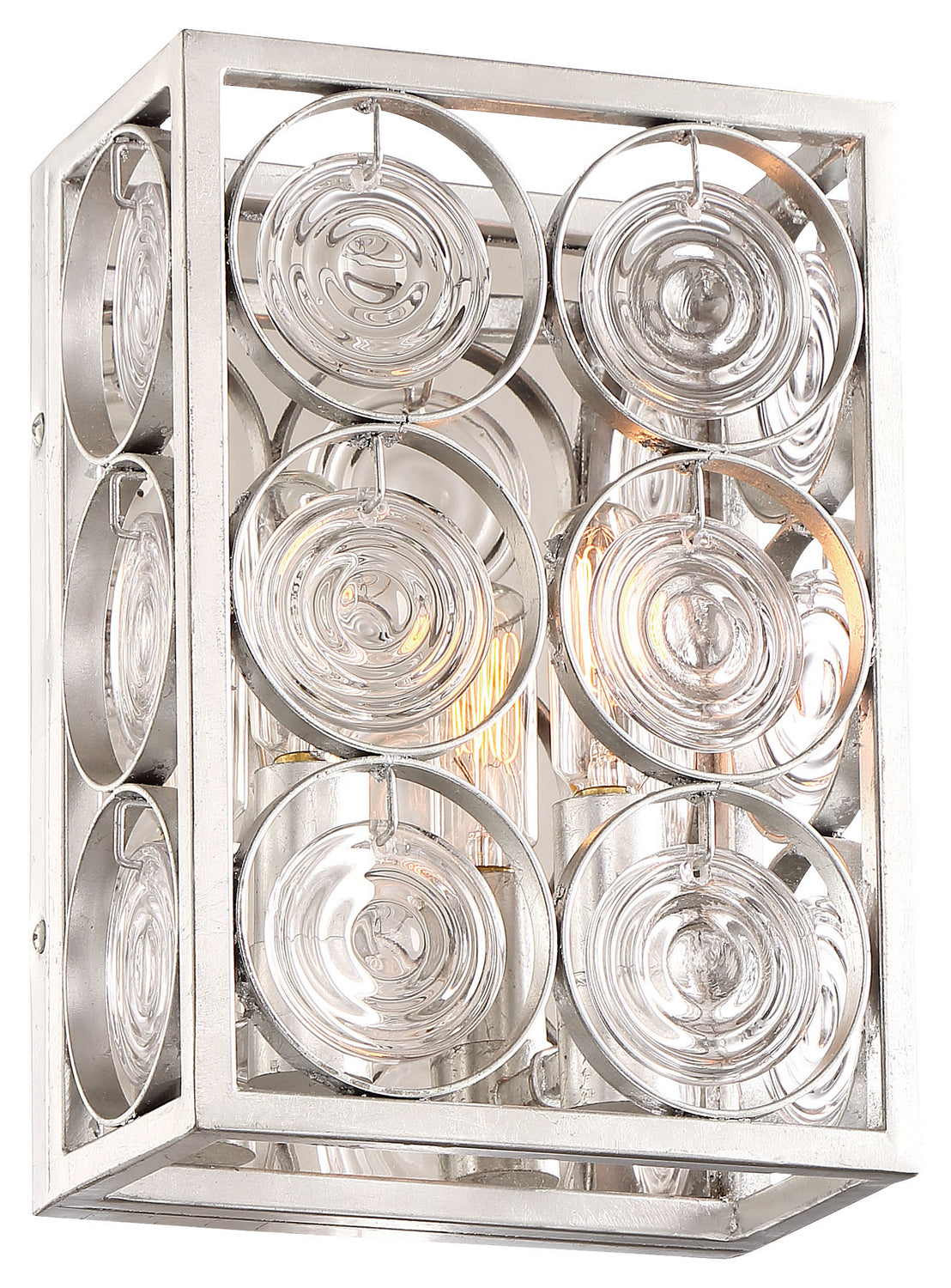 Culture Chic Two Light Wall Sconce in Catalina Silver