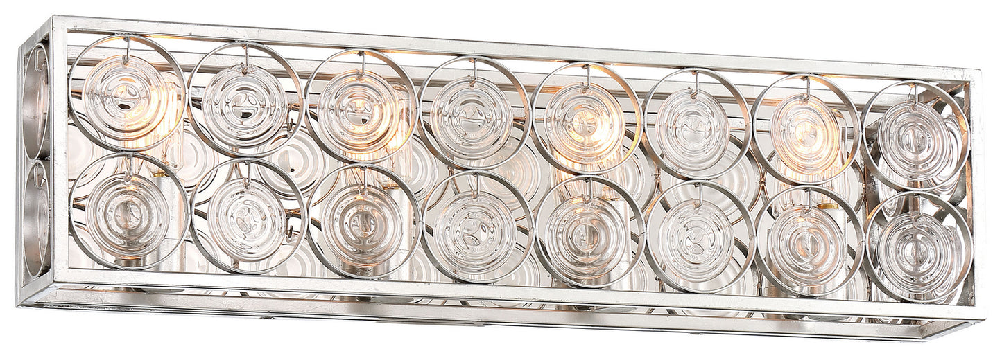 Culture Chic Four Light Bath in Catalina Silver