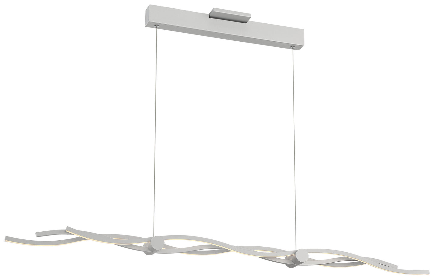 Tidalist LED Island Pendant in Silver