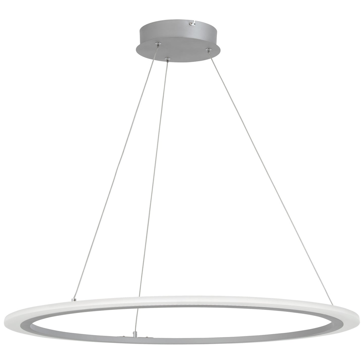 George Kovacs - P8141-609-L - LED Pendant - Discovery - Silver