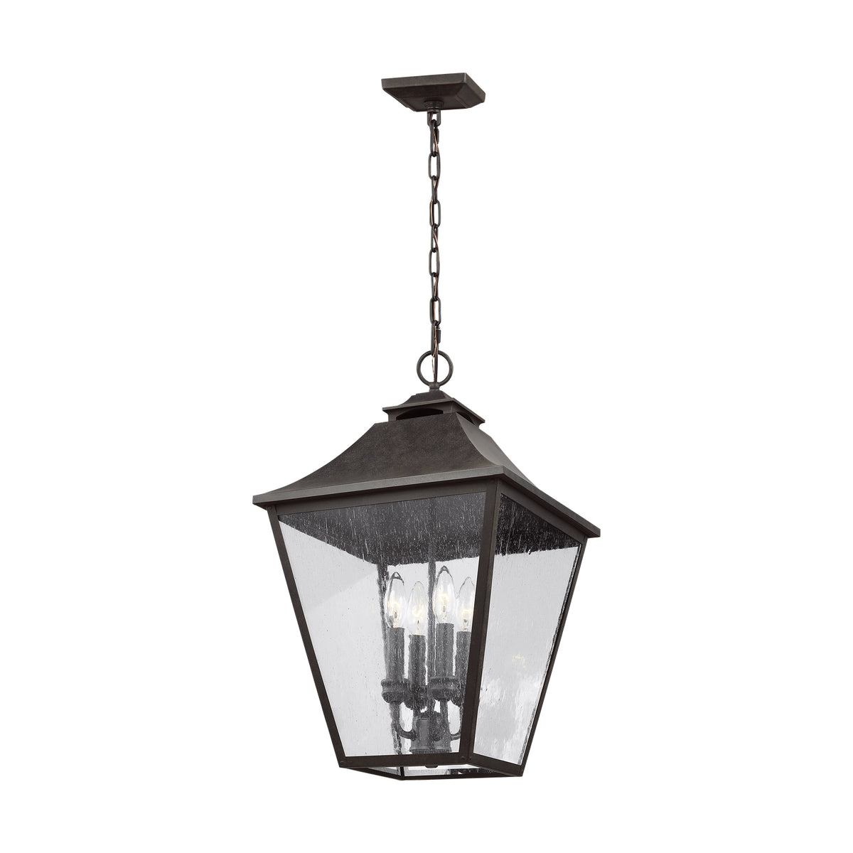 Galena Four Light Pendant in Sable
