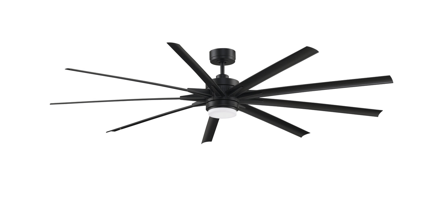 Odyn 84 84" Ceiling Fan in Black