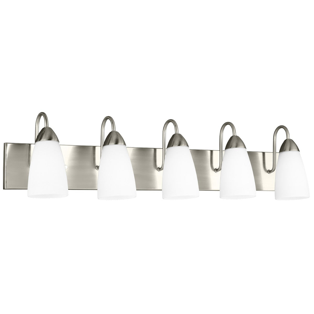 Generation Lighting - 4420205-962 - Five Light Wall / Bath - Seville - Brushed Nickel
