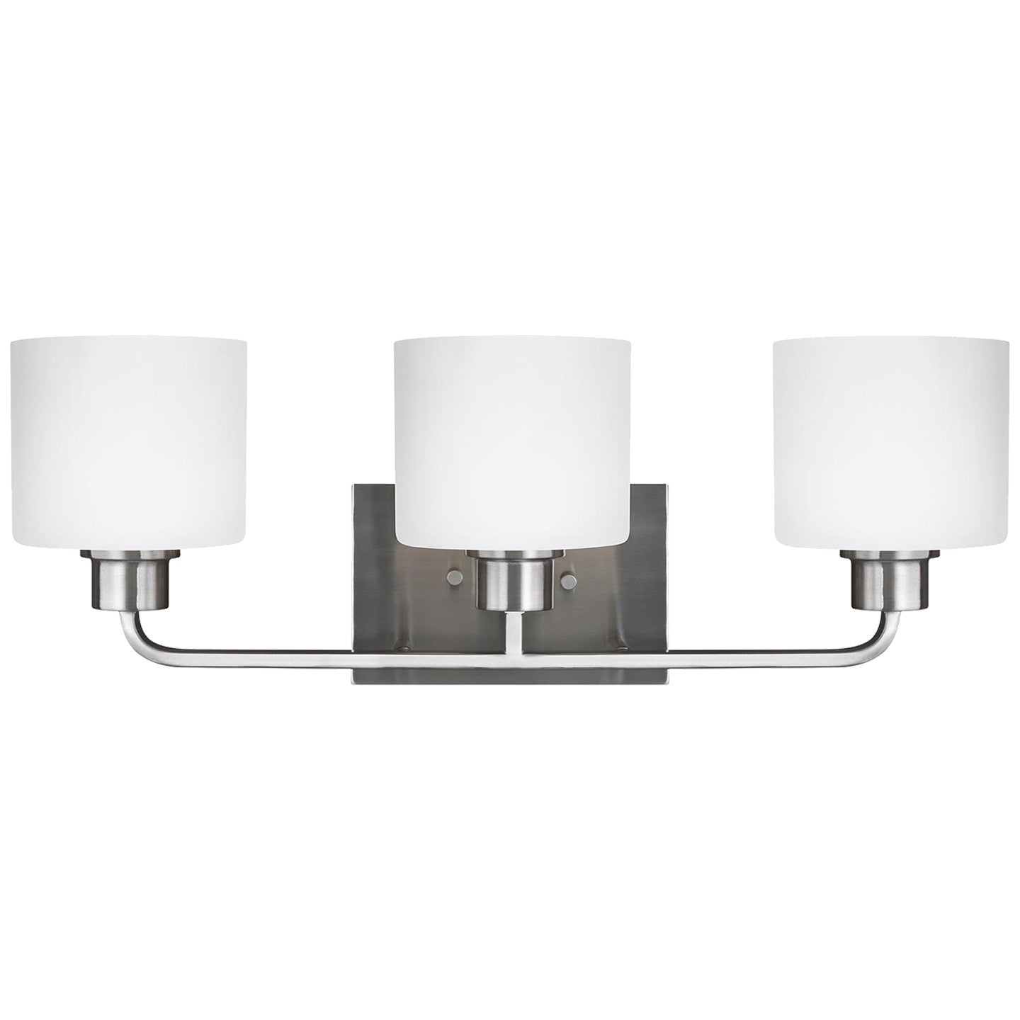 Canfield Three Light Wall / Bath in Brushed Nickel