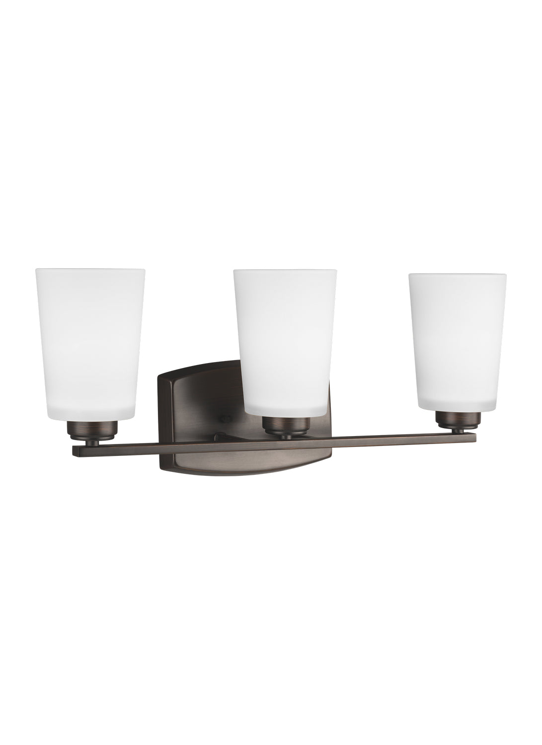 Franport Three Light Wall / Bath in Bronze
