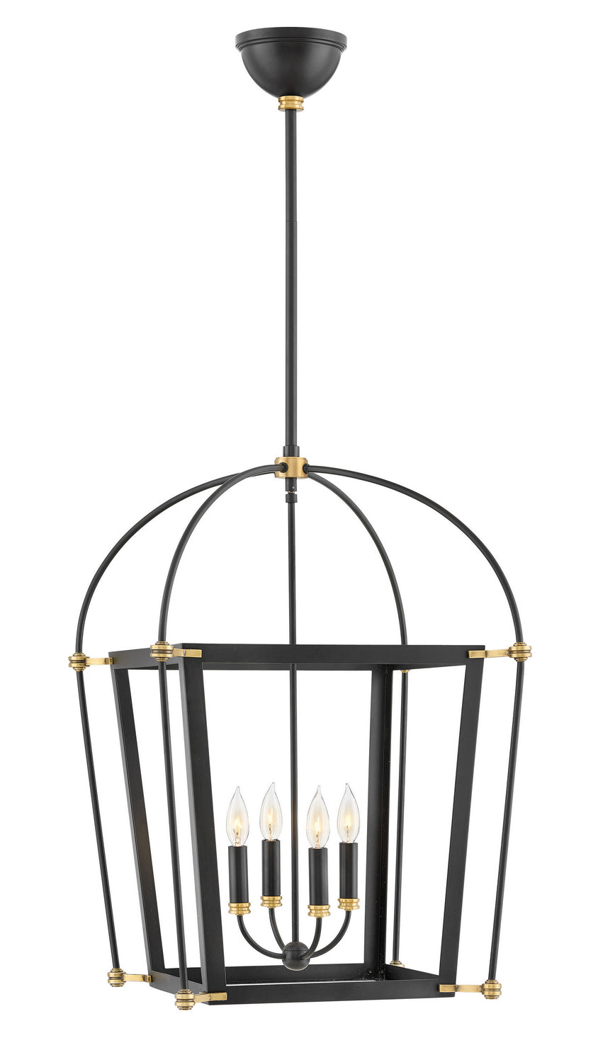 Selby LED Pendant in Black