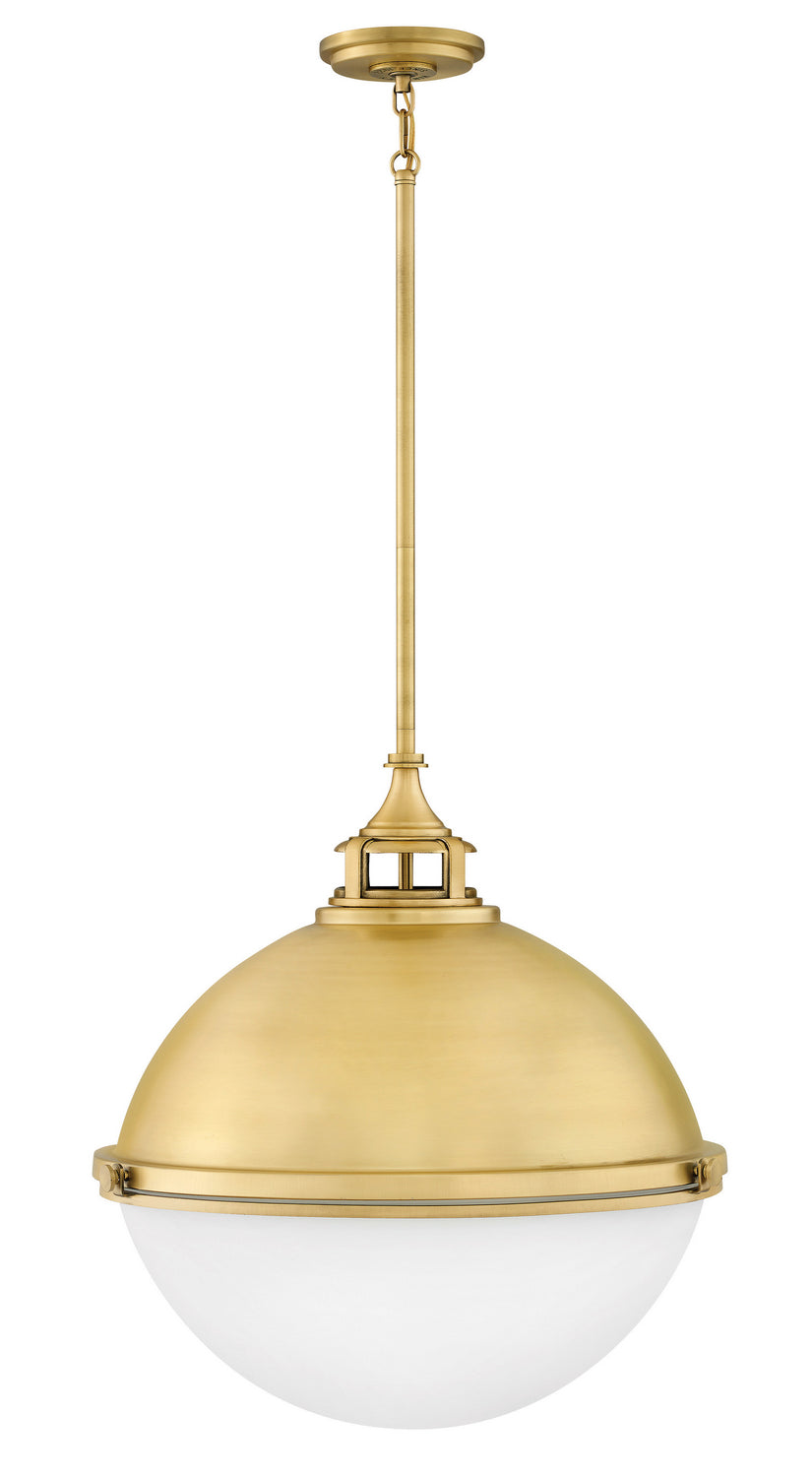 Fletcher LED Chandelier in Satin Brass